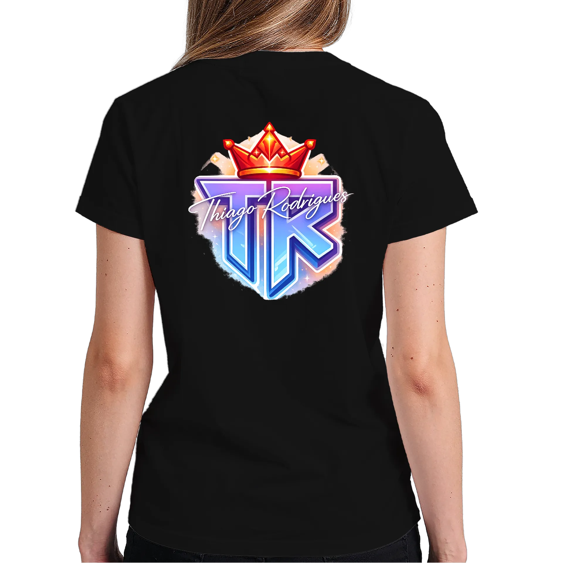 Camiseta Logotipo Thiago Rodrigues 100% Algodão - Imagem 6