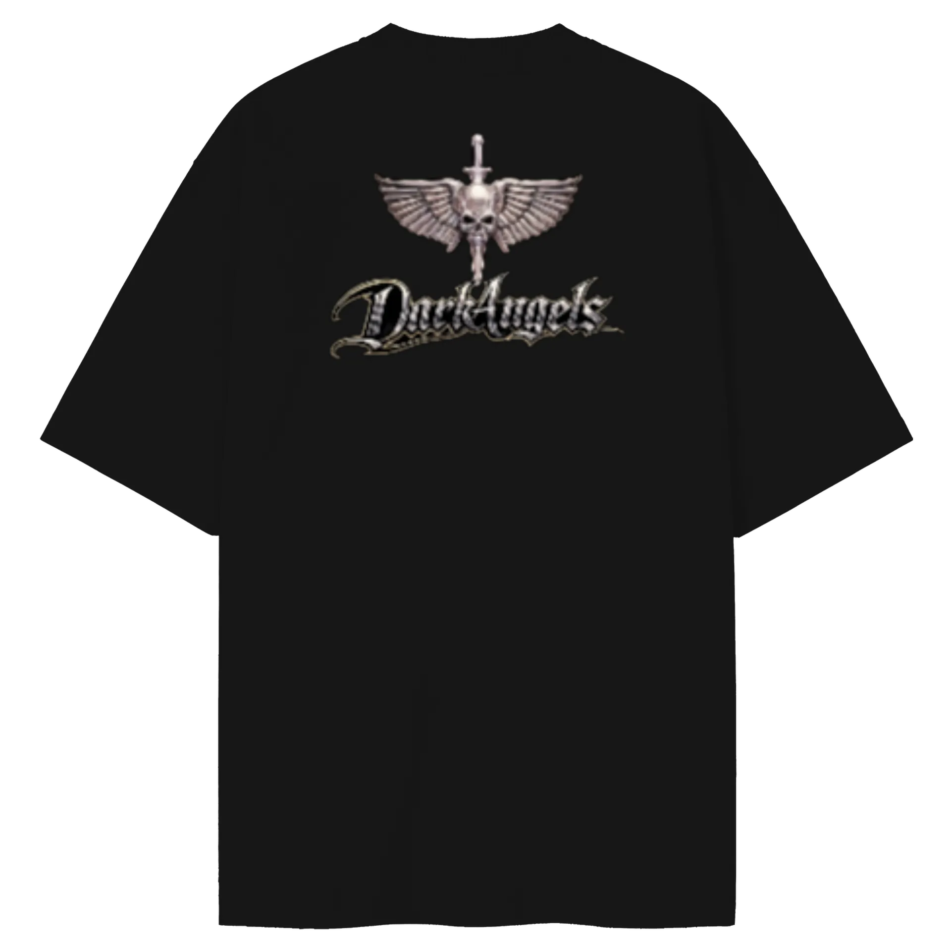 Camiseta Oversized Caçador DarkAngels Destiny2  de WILLKOIZUMIGamesEDemos (DarkAngels Designers)