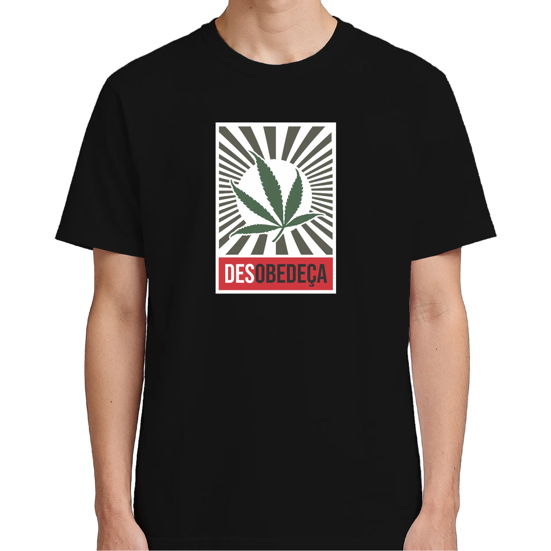 Camiseta Estampa Desobedeça 100% Algodão - Imagem 5