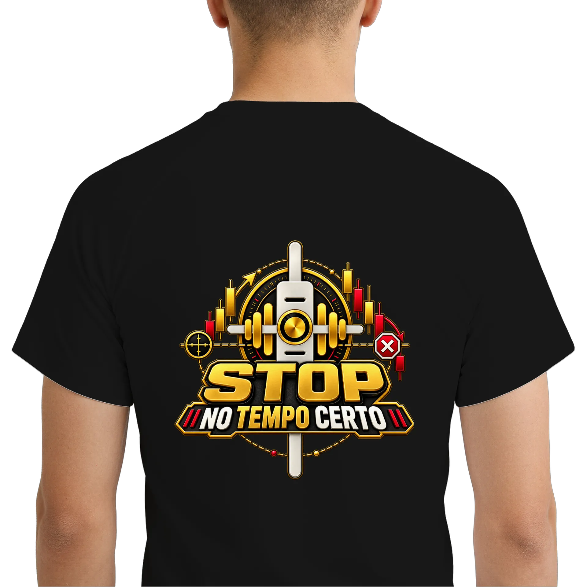 Camiseta Dry Fit Stop No Tempo Certo  - Imagem 6