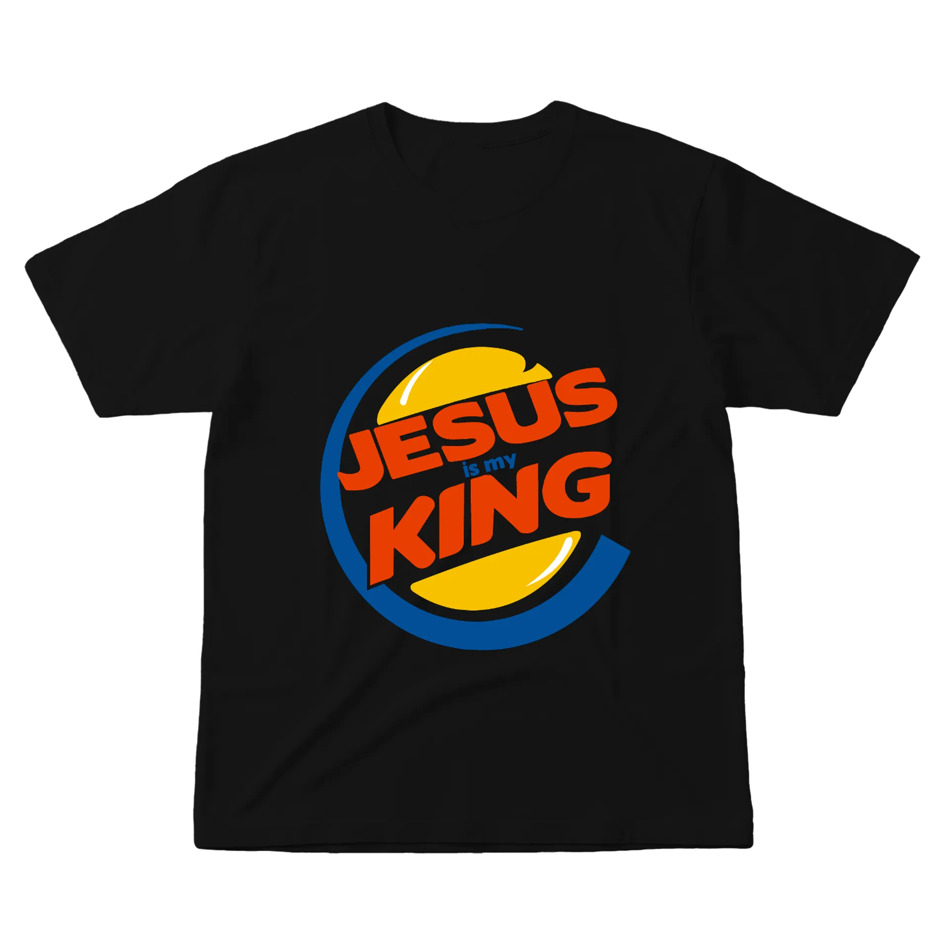 Camiseta Estampa Jesus Is My King 100% Algodão de Redeem Wear