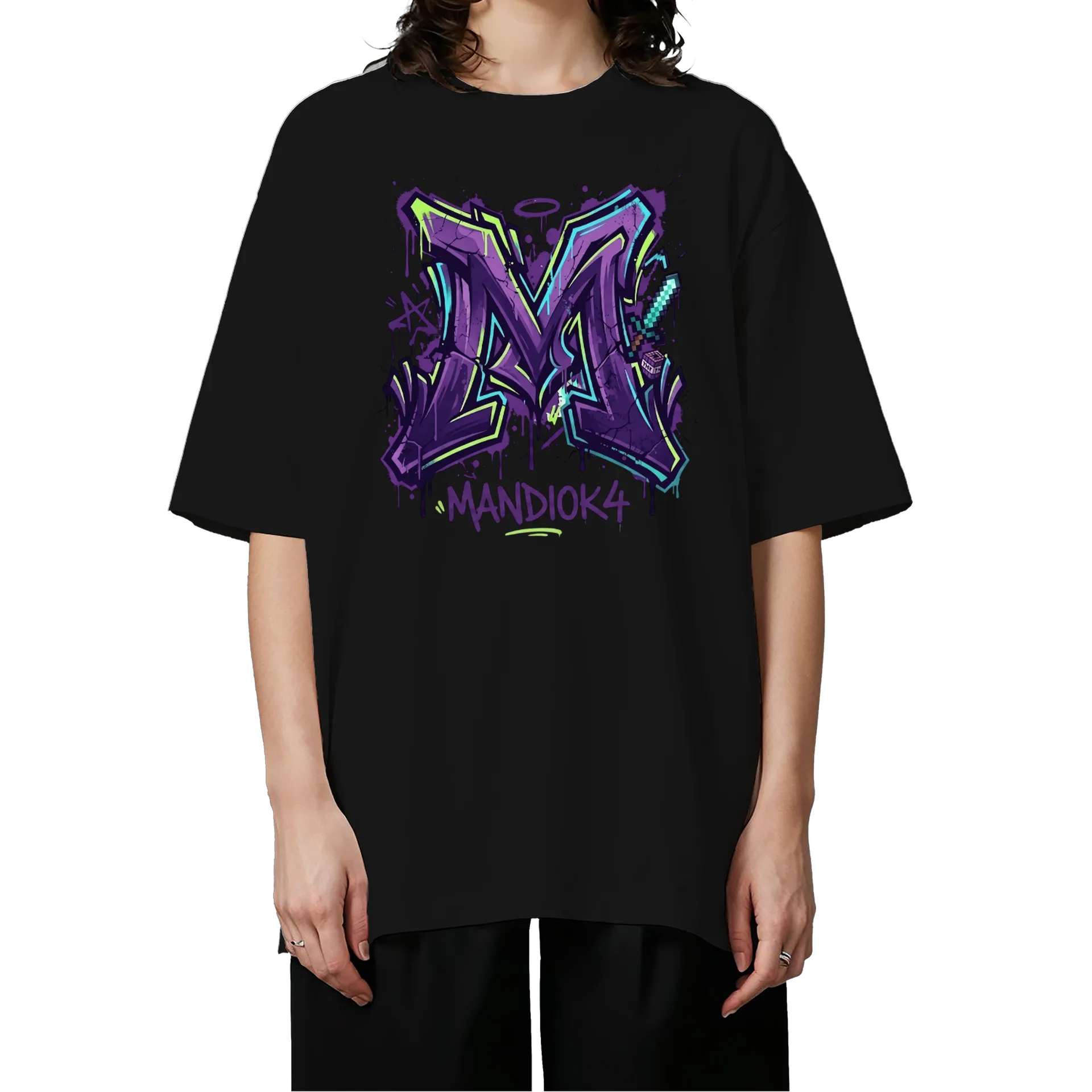 Camiseta Oversized MANDIOK4 - Imagem 3