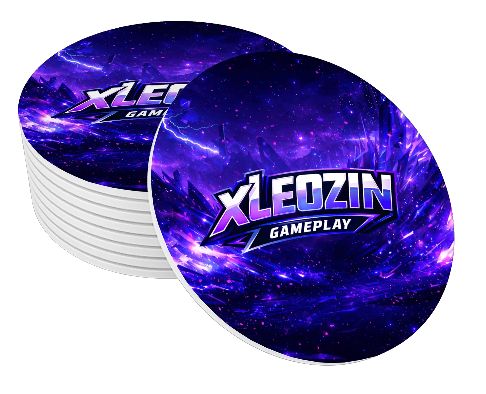 Porta-copos personalizado de xleozingameplay