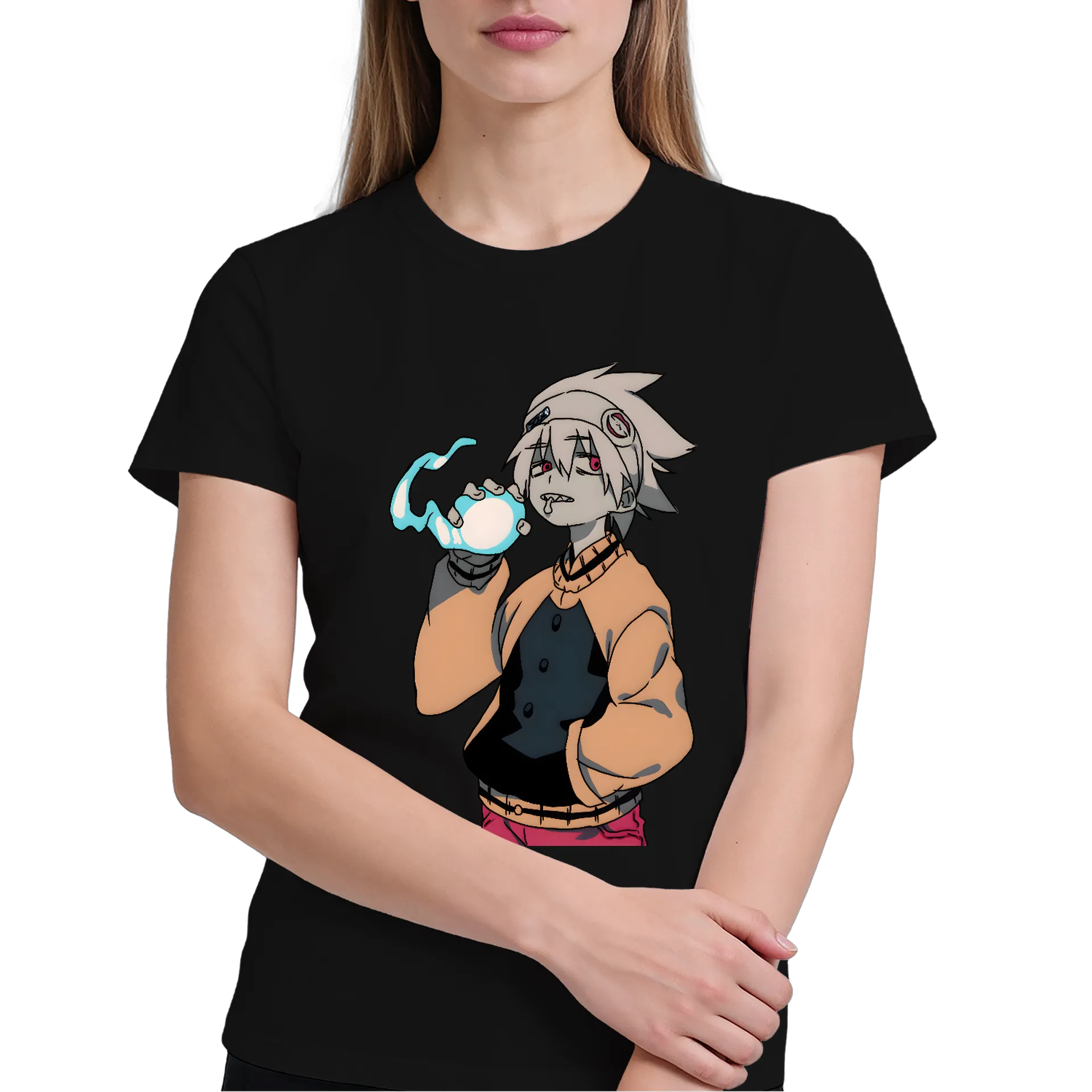 Camiseta Personagem Fantasia Azul Clássico 100% Algodão - Imagem 3