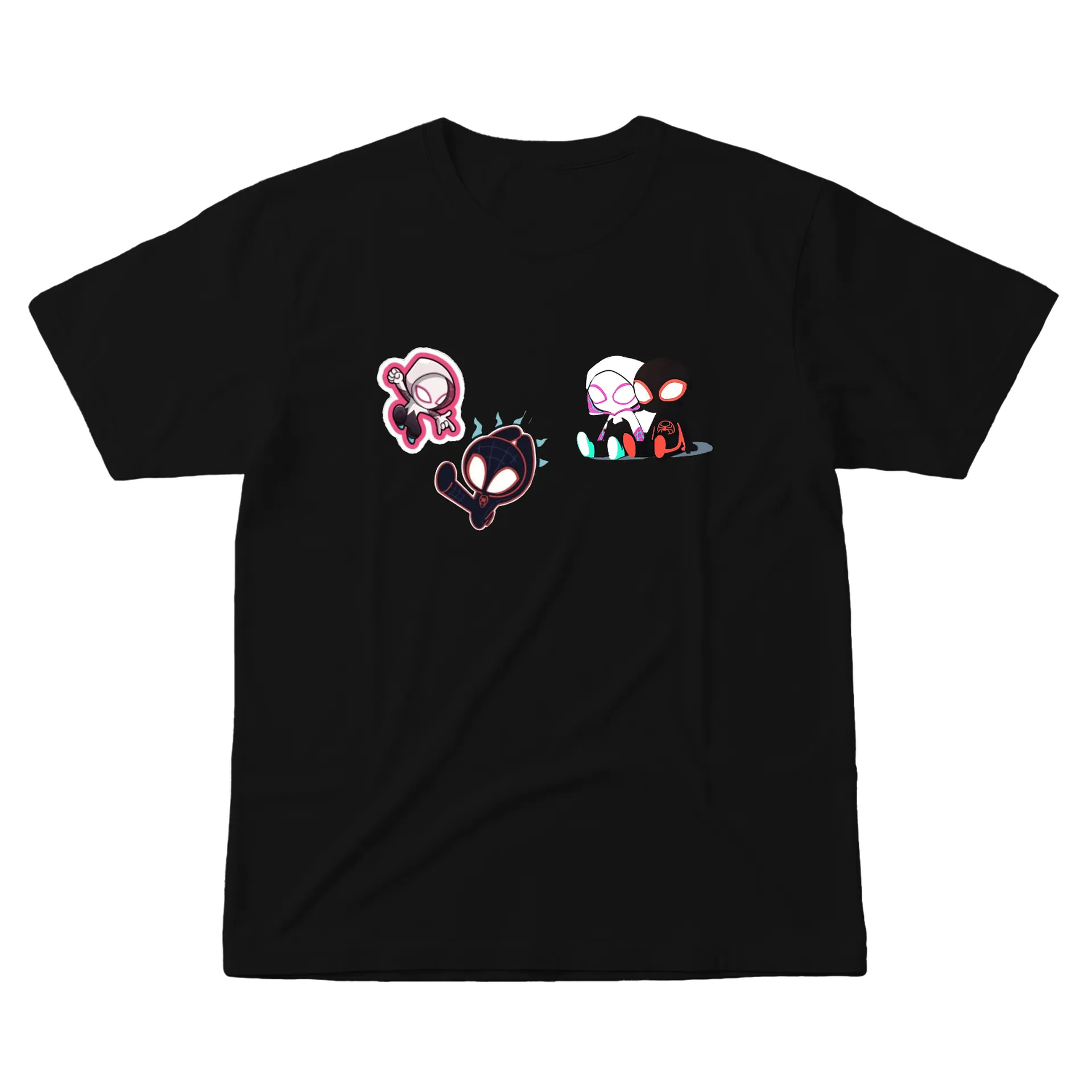 Camiseta Estampa Personagens Estilo Cartoon 100% Algodão - Imagem 1