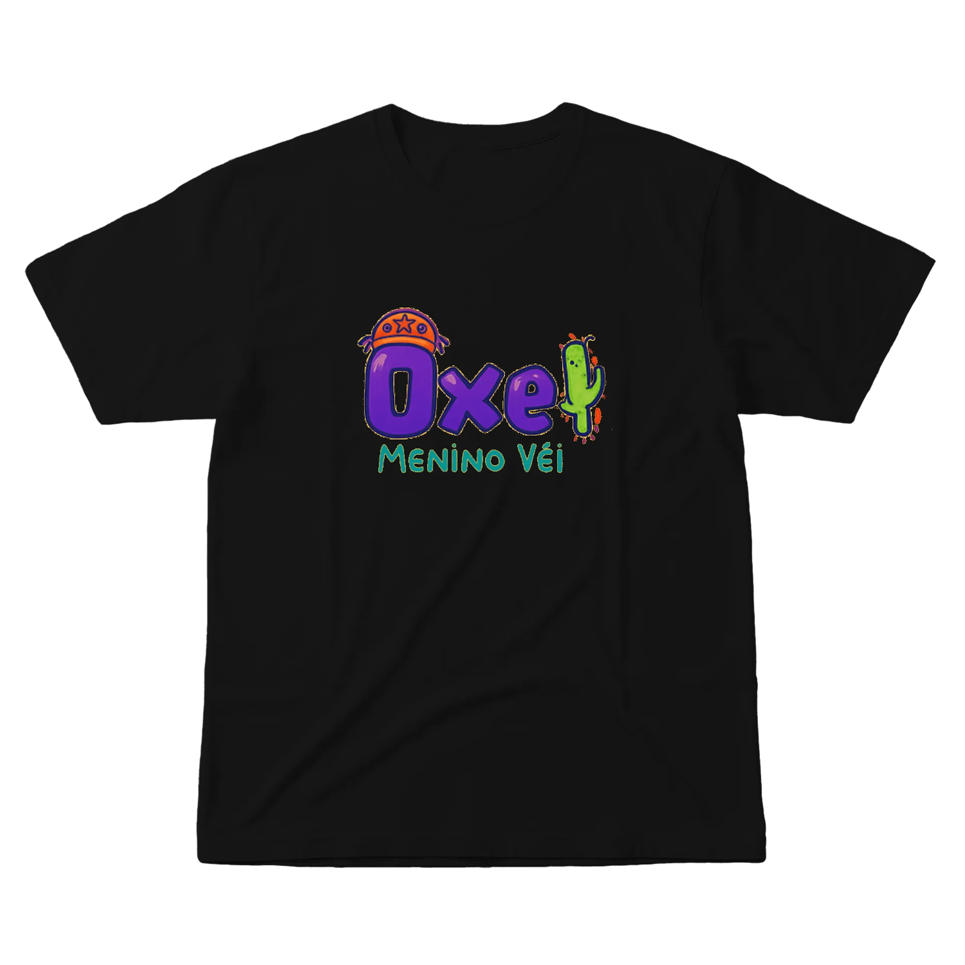 Camiseta Unissex Ôxe menino véi de Edgar Araújo
