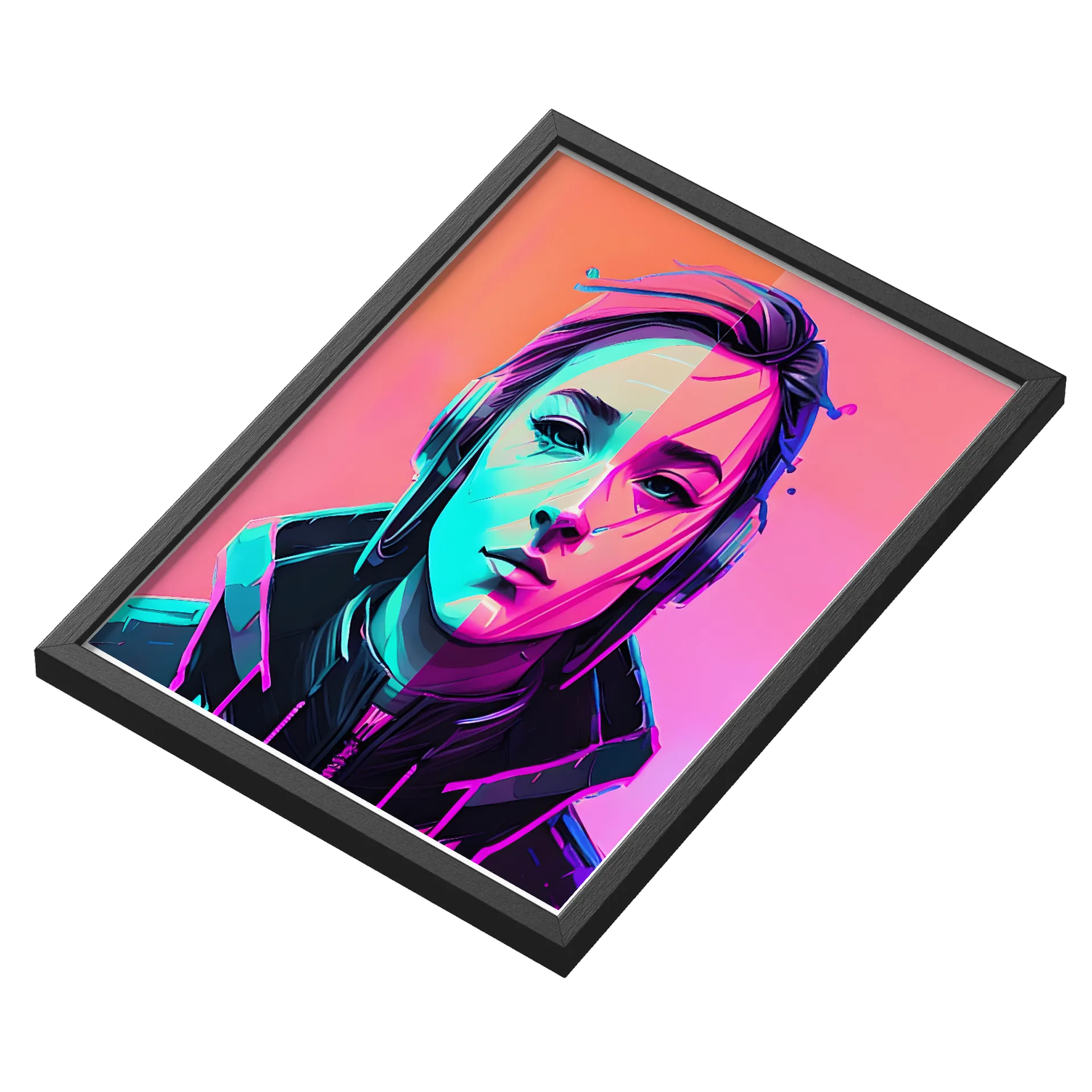 Quadro A3 personalizado Com Vidro de Turcofalando — imagem 3 de 3
