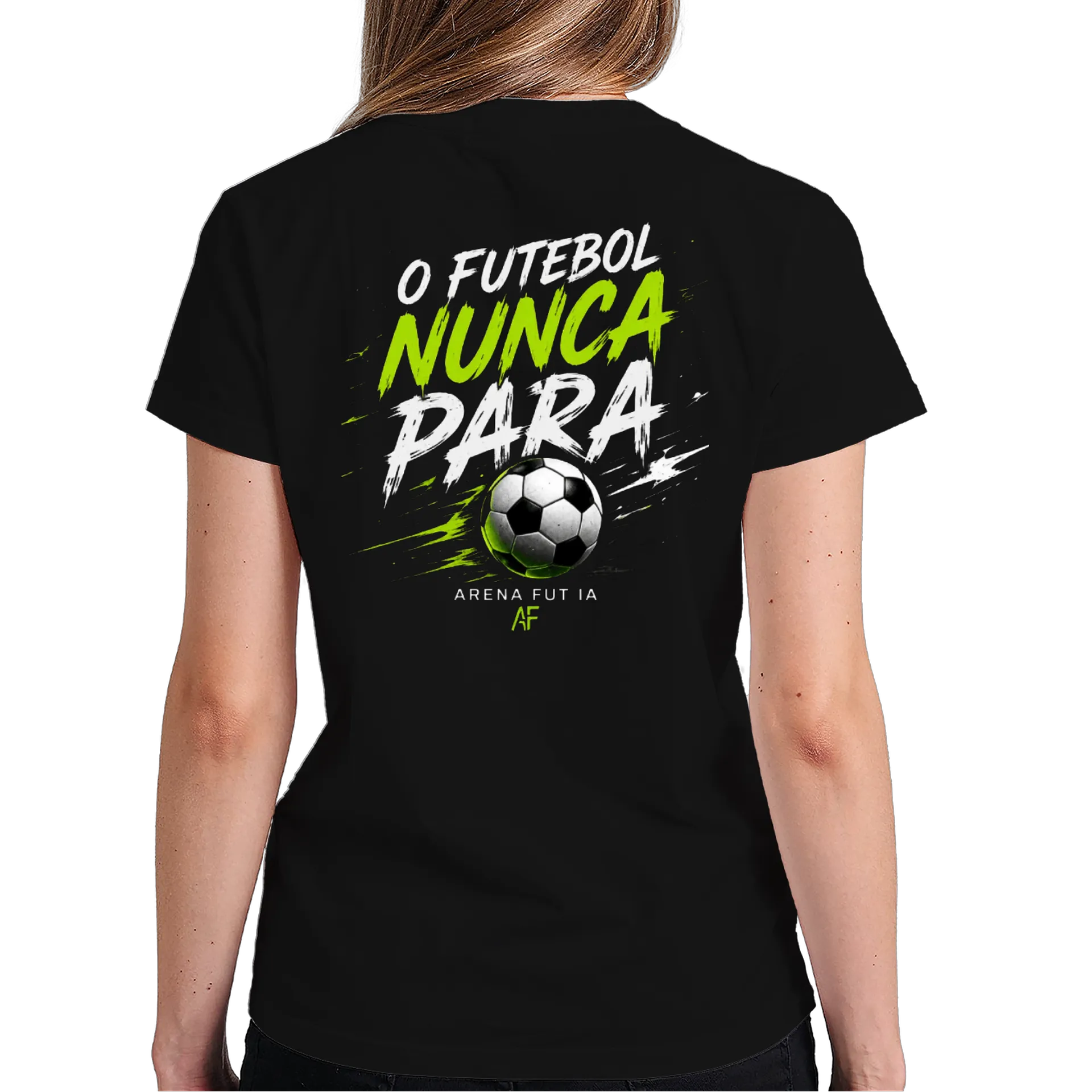 Camiseta Oficial Arena Fut IA 100% Algodão - Imagem 6