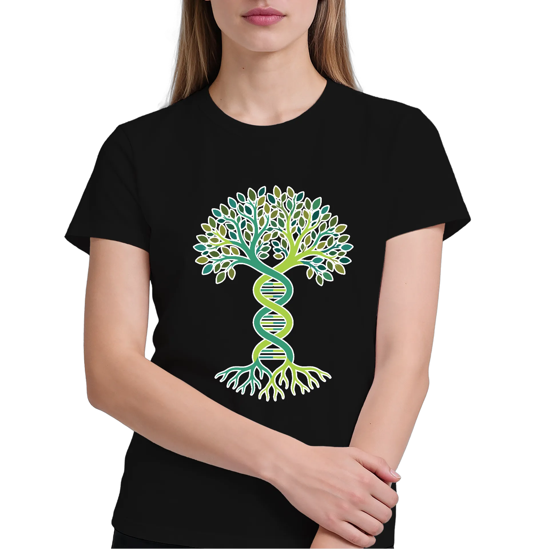 Camiseta Árvore fita de DNA 100% Algodão - Imagem 4