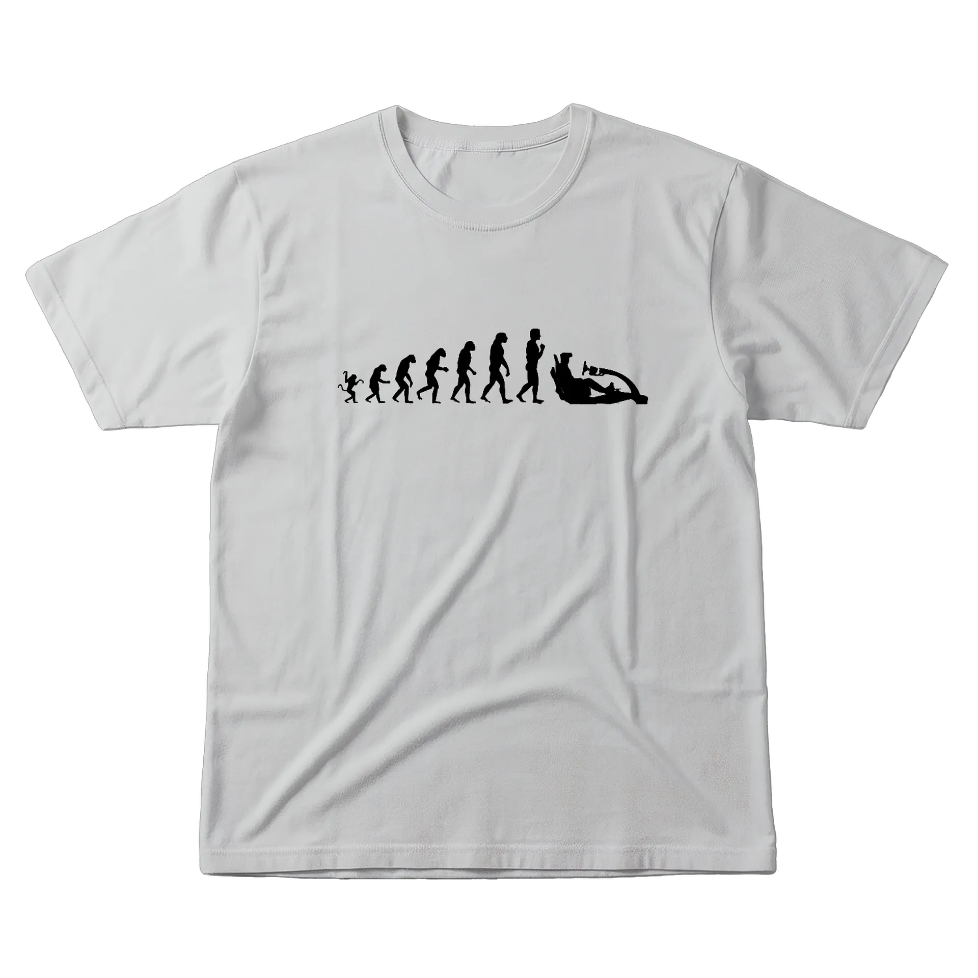 Camiseta Unissex Cores Claras - Evolução Sim Racer - Imagem 1