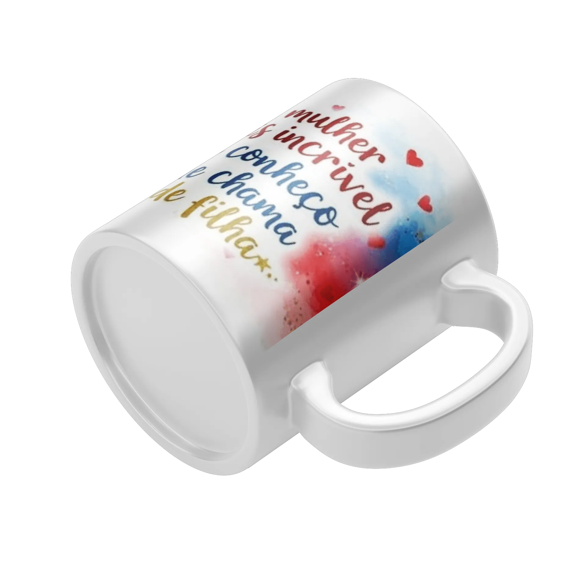 Caneca Porcelana Mulher Maravilha 325ml - Imagem 4
