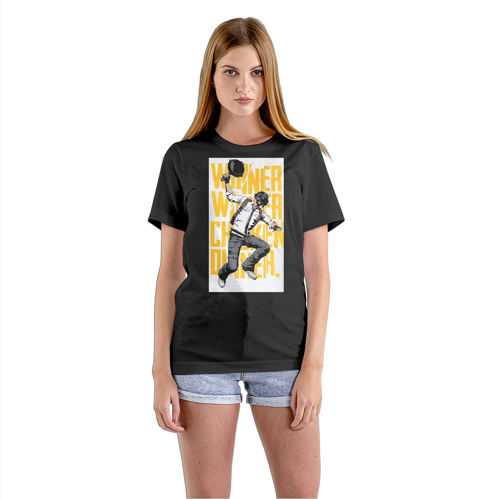 Camiseta Babylook Personagem com Frigideira Estilo Cartoon - Imagem 3