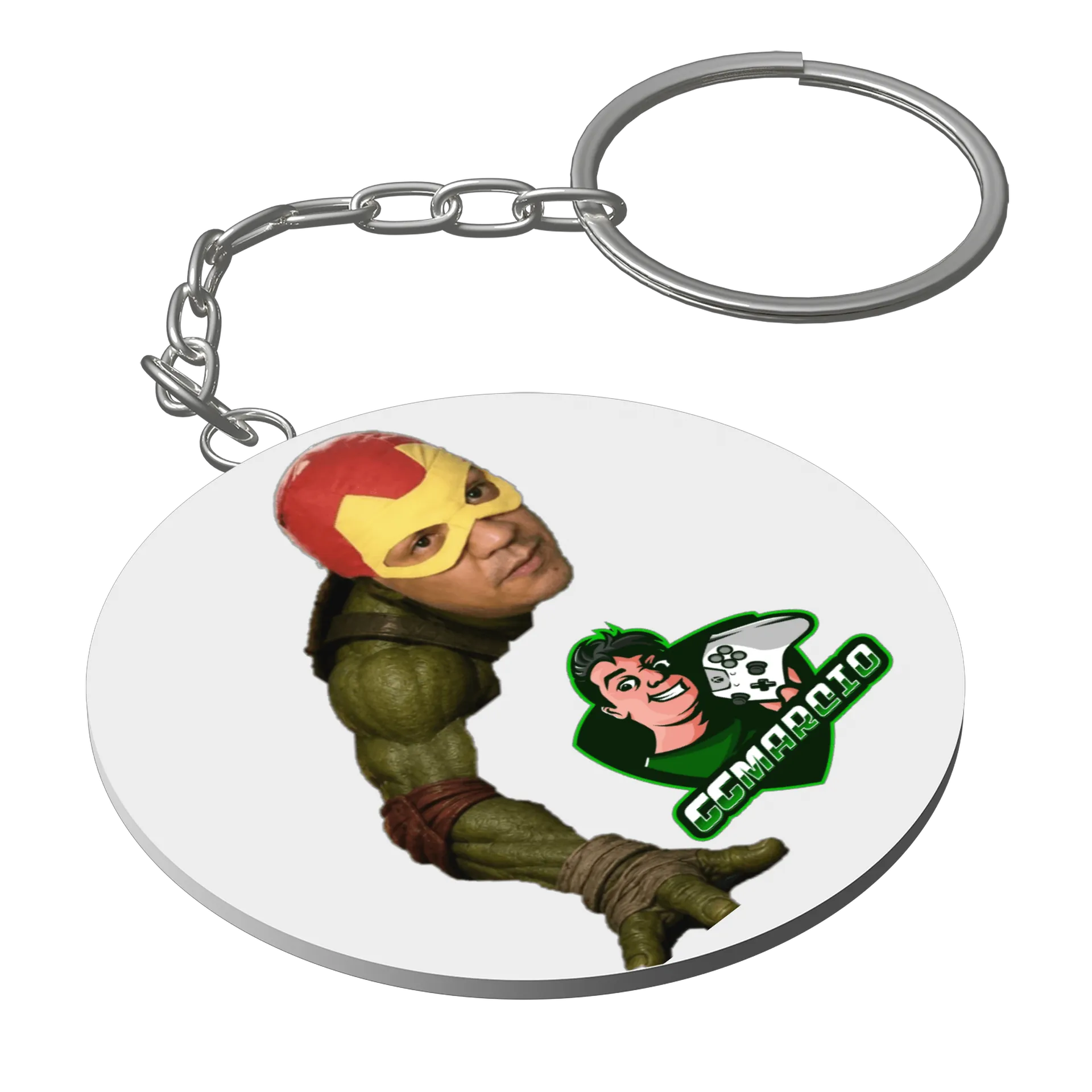 Chaveiro GG Tartaruga? Com Logo do canal - Imagem 1