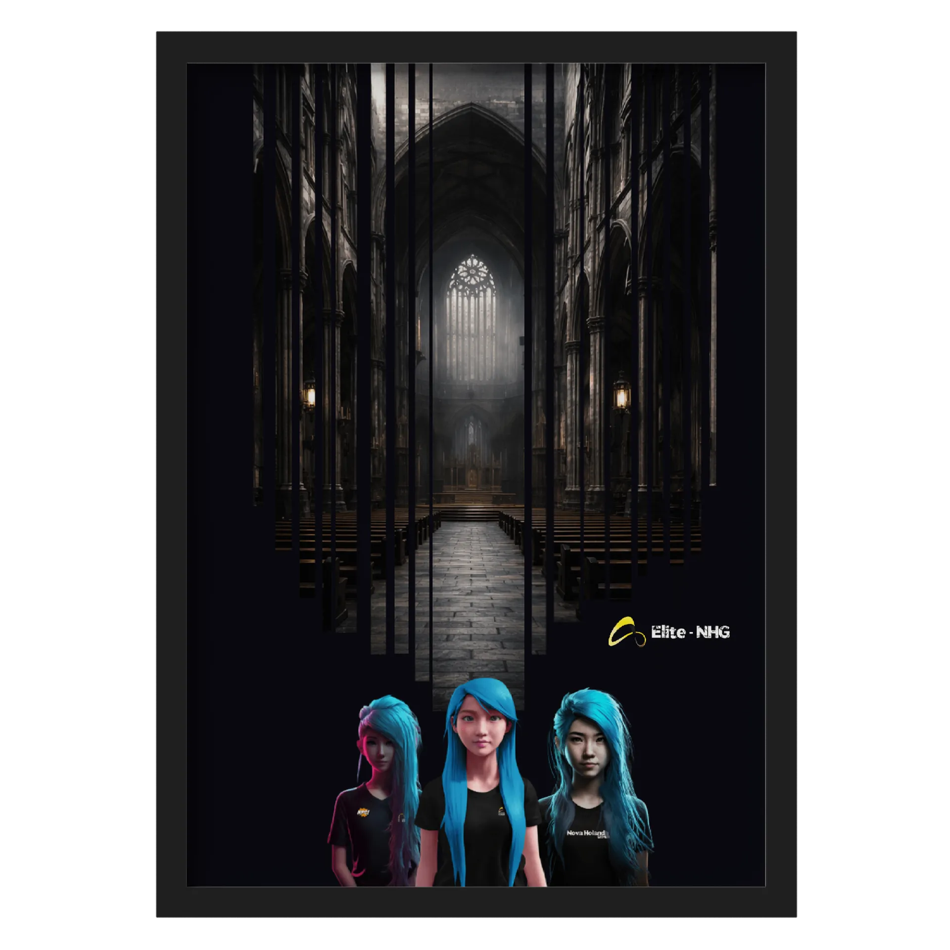 Quadro A3 Catedral NHG de Elite - NHG