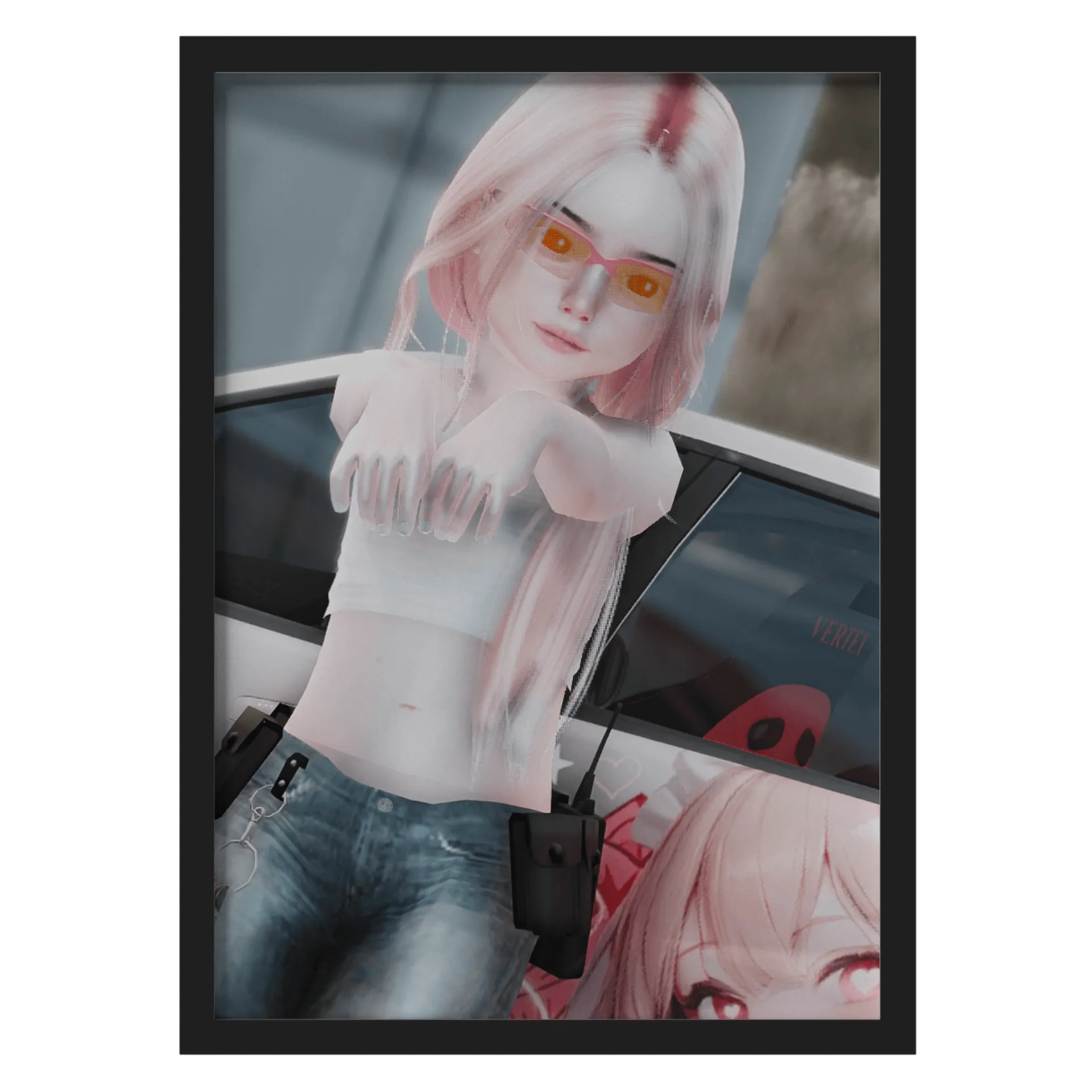 Quadro A3 personalizado da mini angel de Angel — imagem 1 de 3