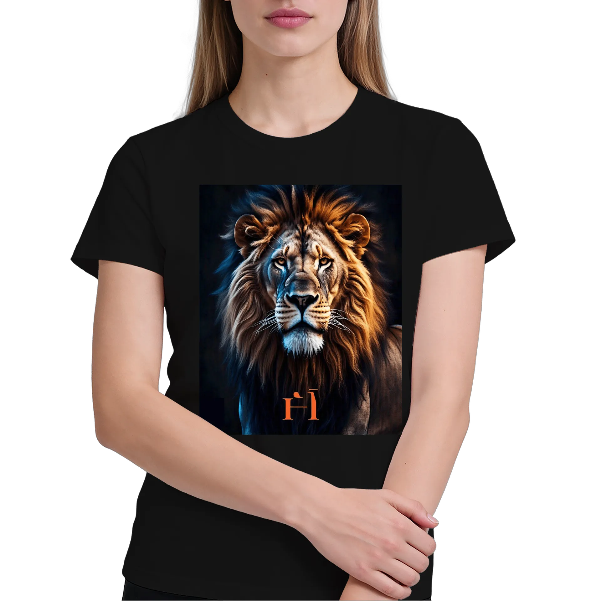 Camiseta Hannah Leão Realista 100% Algodão - Imagem 4