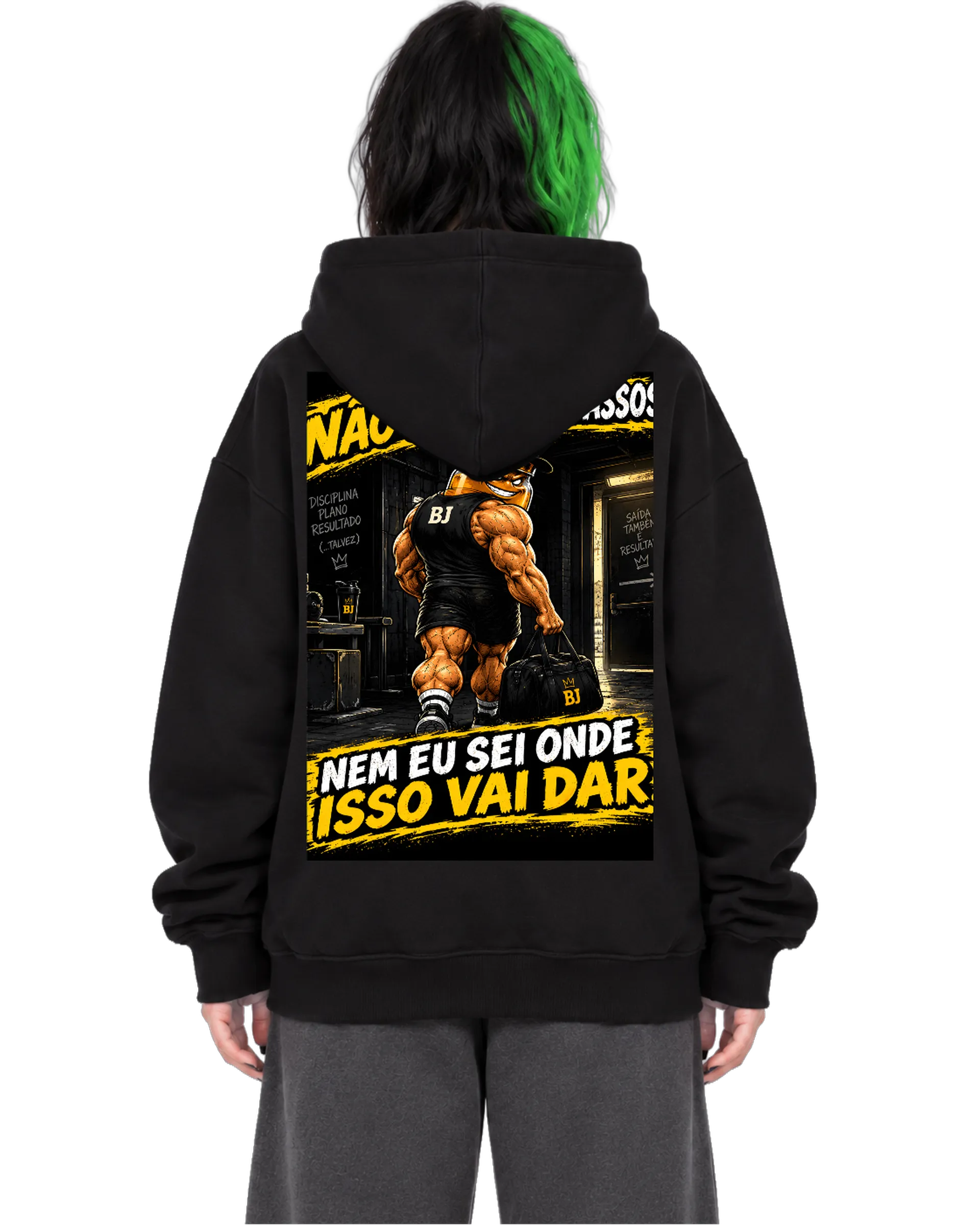 Blusa de moletom personalizada de w.voltani — imagem 2 de 9