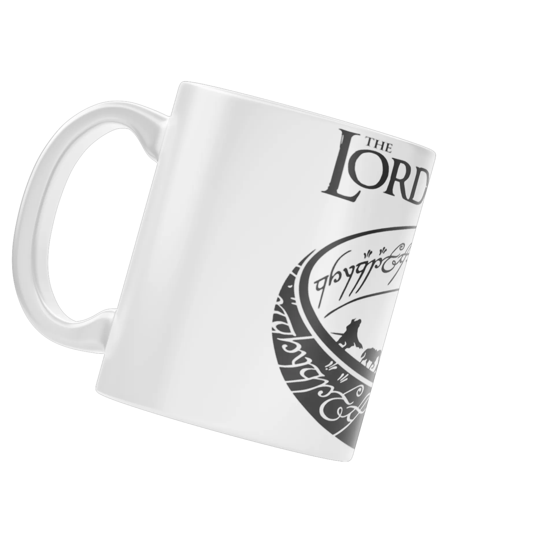 Caneca Porcelana Senhor dos Anéis 325ml - Imagem 3