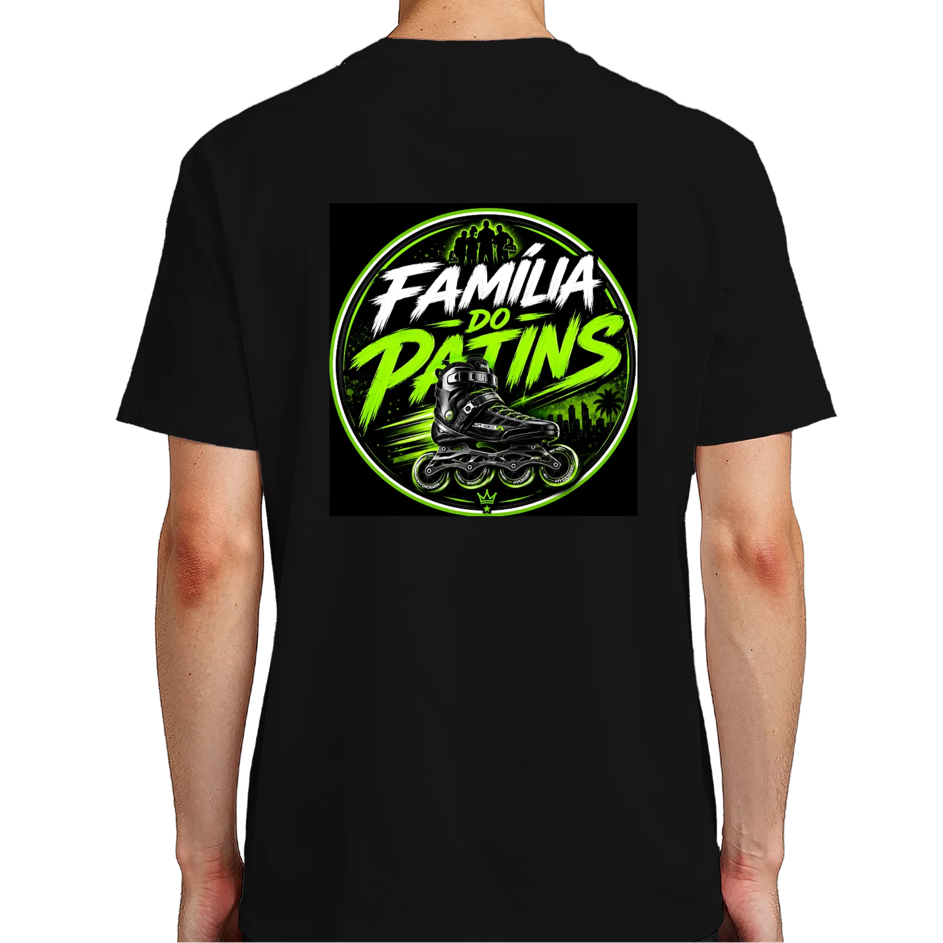 Camisa Familia do patins - Imagem 7