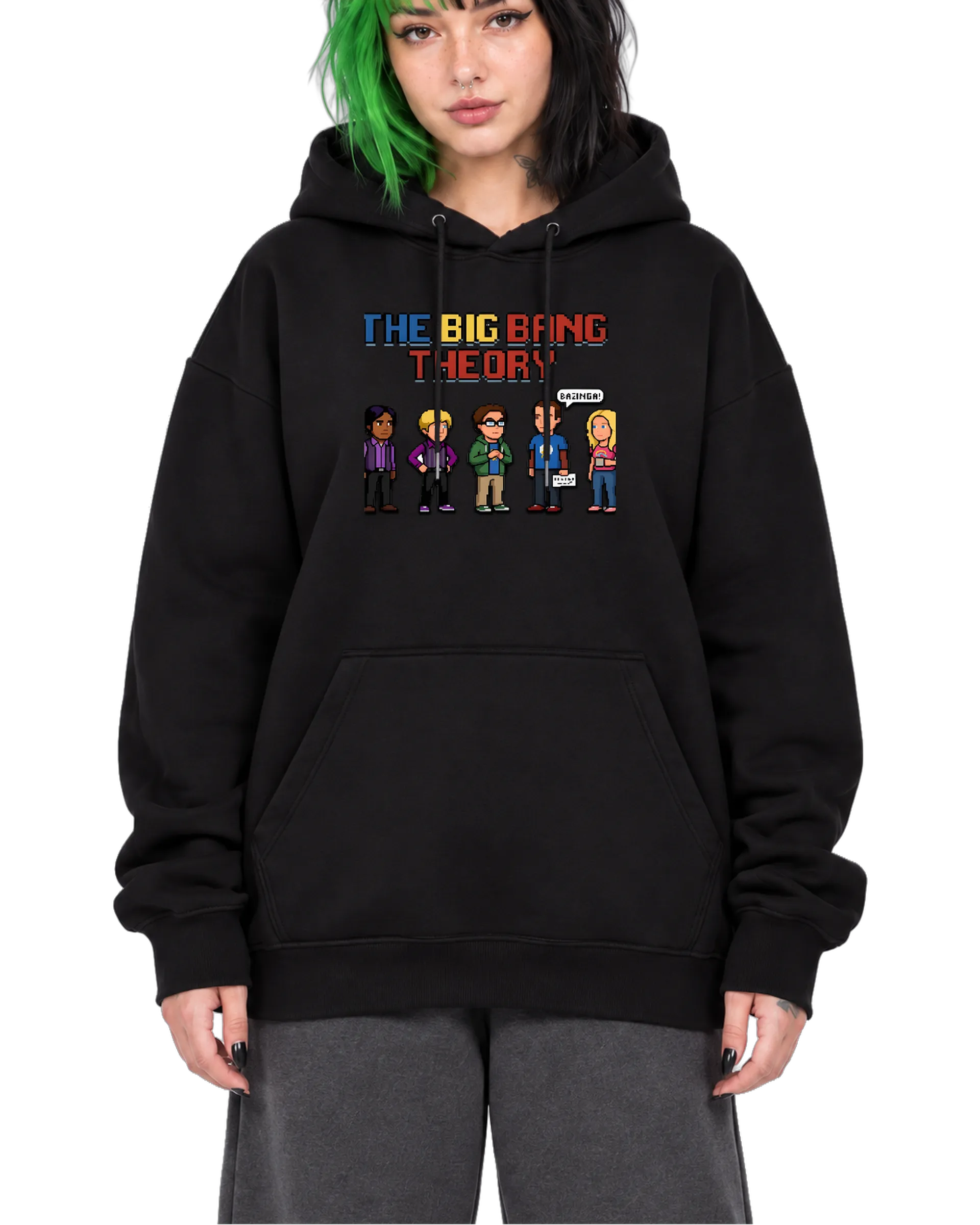 Moleton (com capuz) The Big Bang Theory - Imagem 1