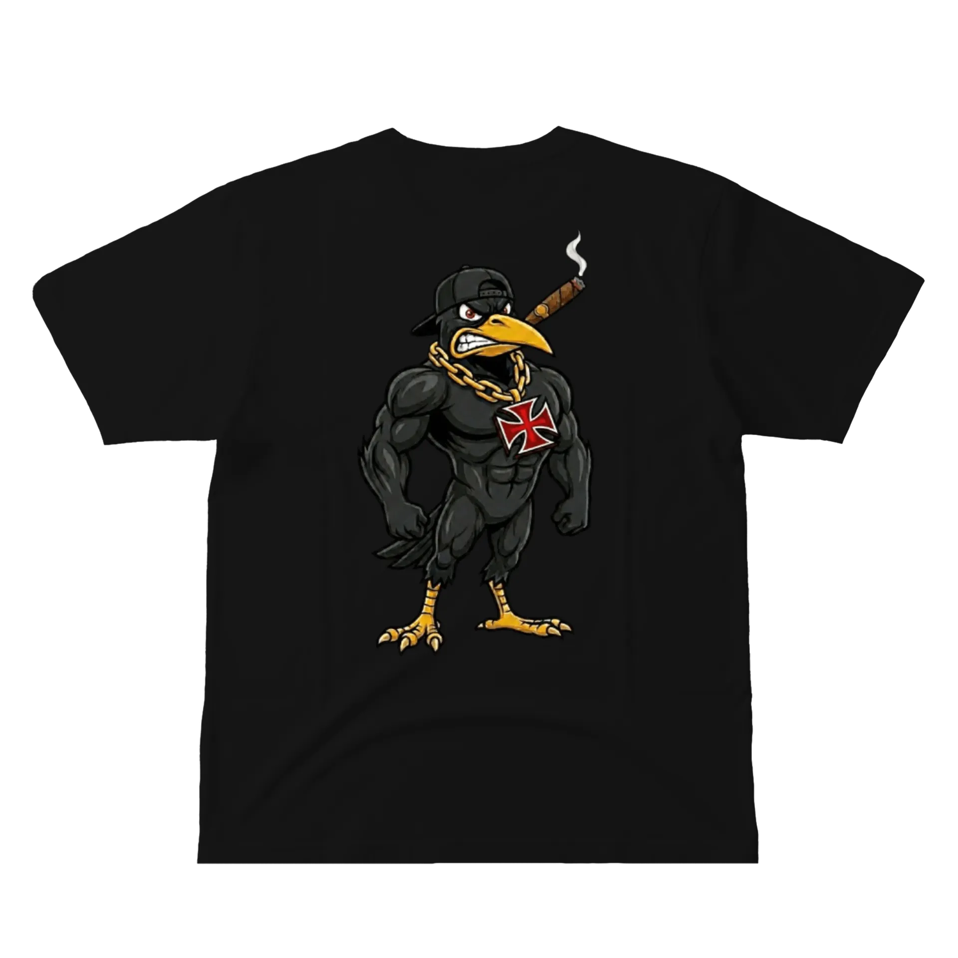 Camiseta Corvo JVasco preta de Jotavê