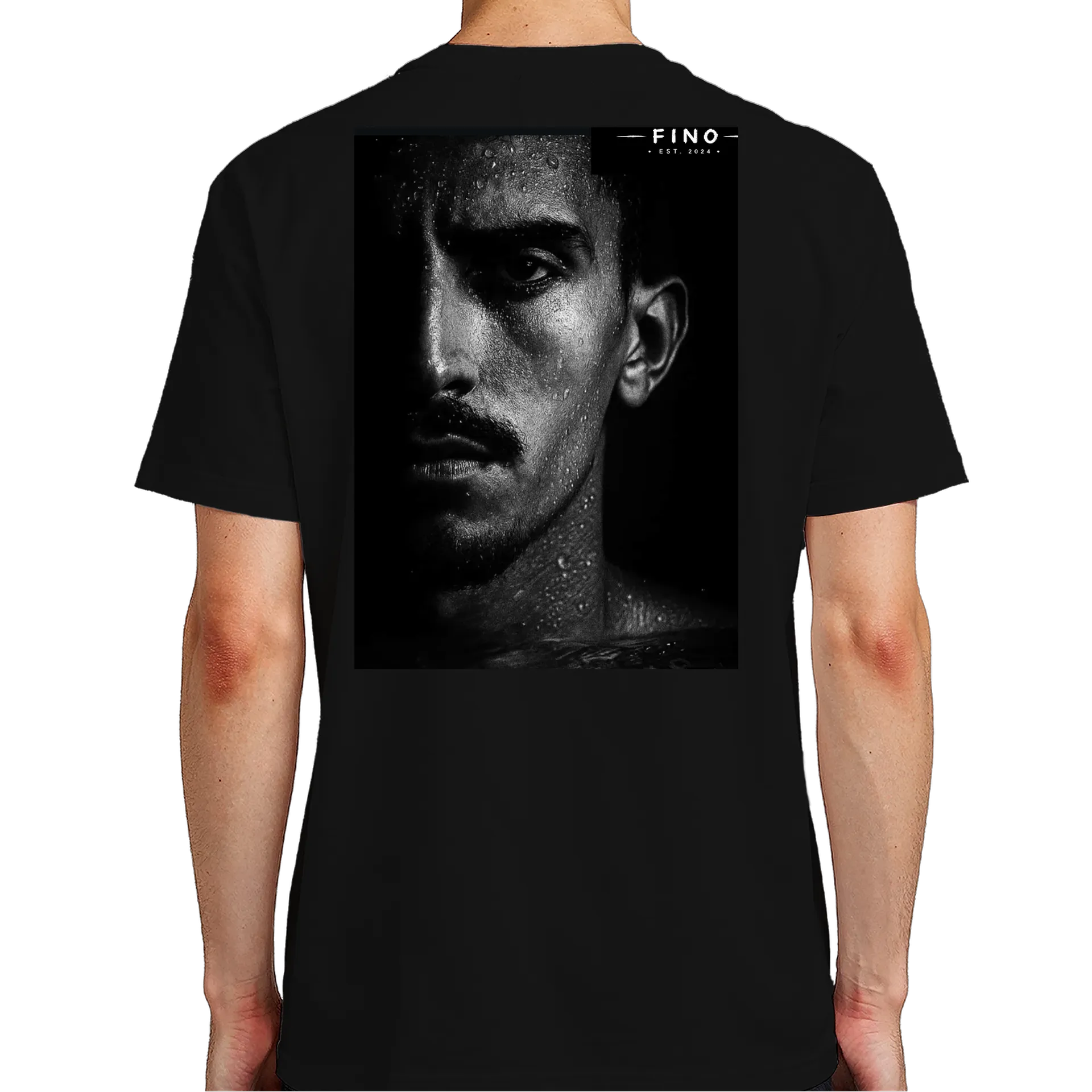 Camiseta fino Corpo Humano Preto 100% Algodão de DANFINO — imagem 6 de 6