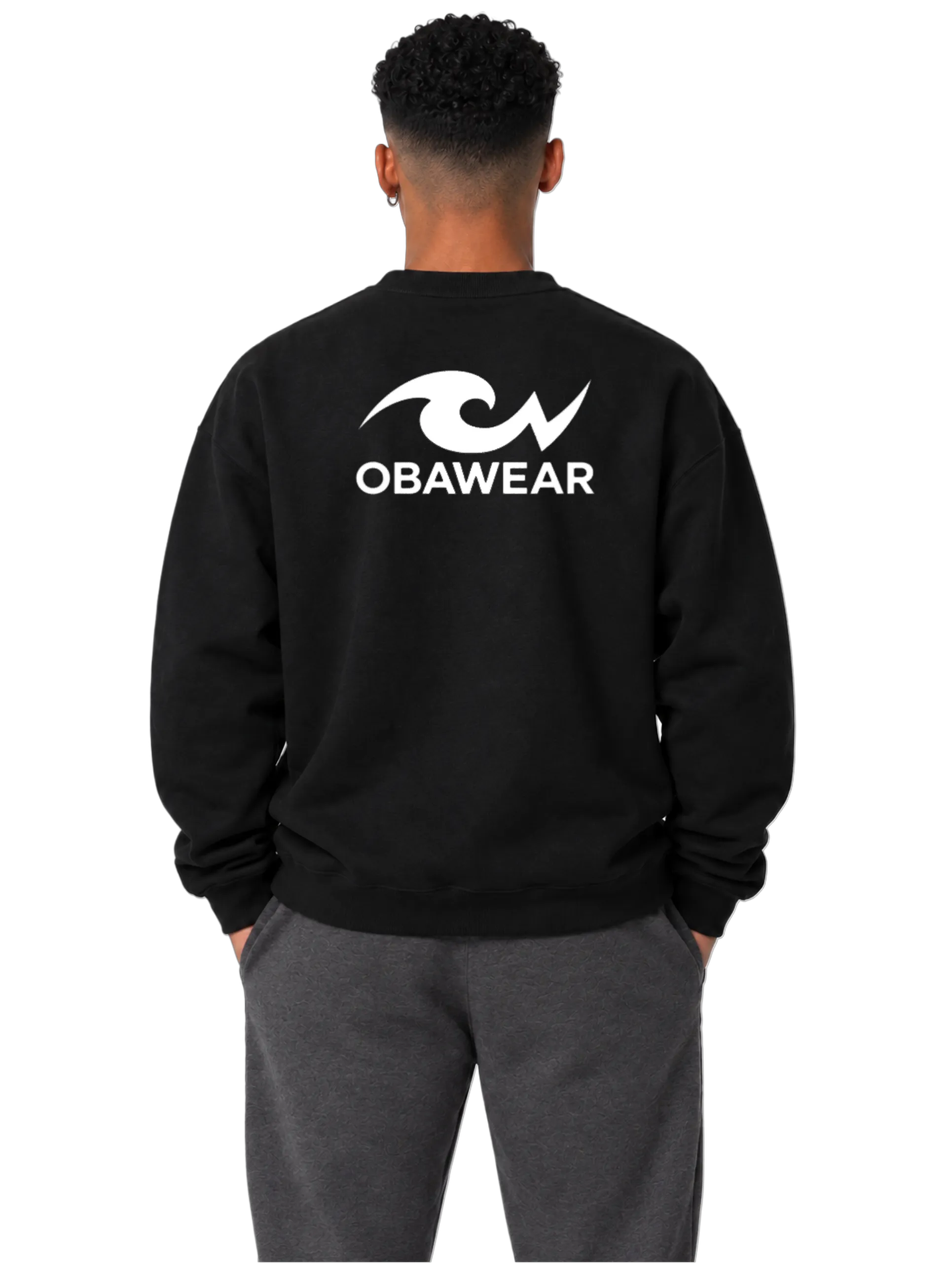 Suéter personalizado OBAWEAR SURF Holo wave  - Imagem 4