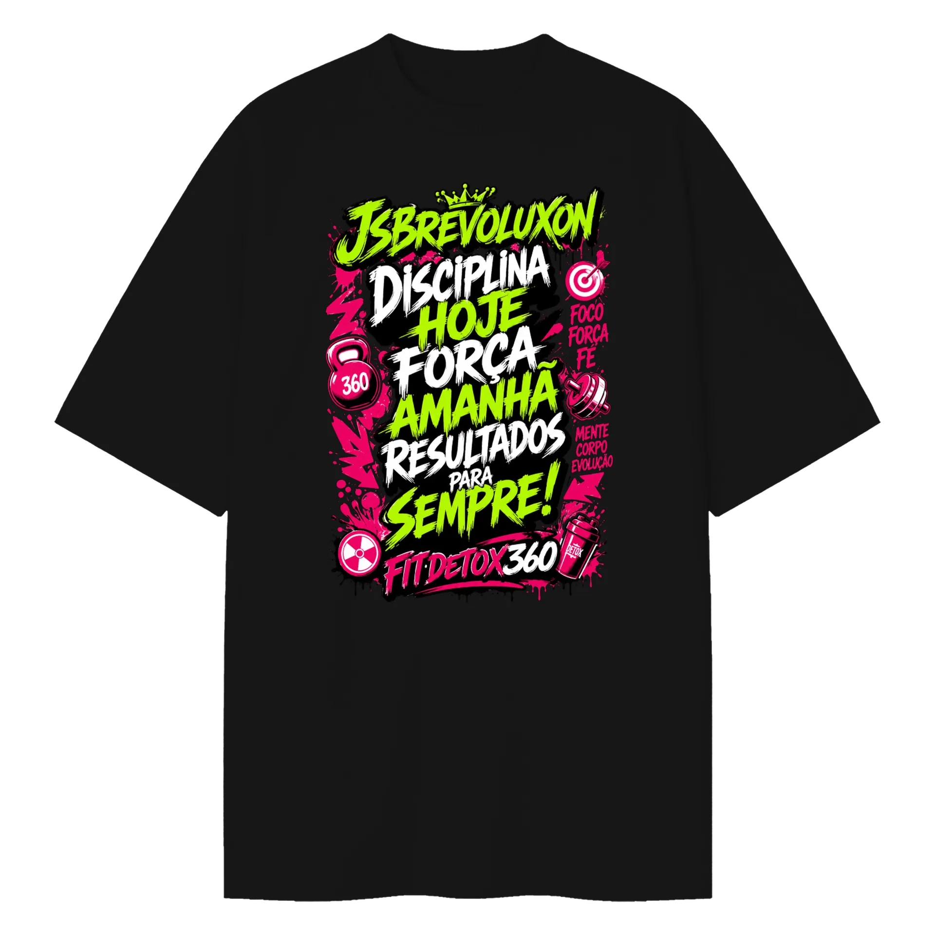 Camiseta Oversized Fitdetox360 NobreFit Premium - Imagem 1