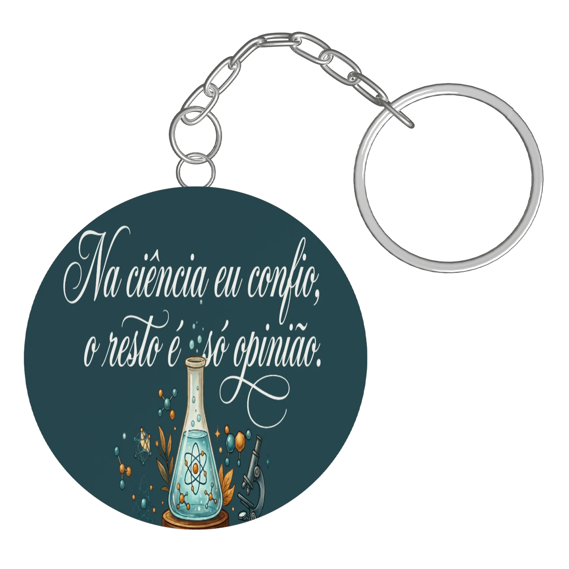 Chaveiro personalizado ciencia - Imagem 3