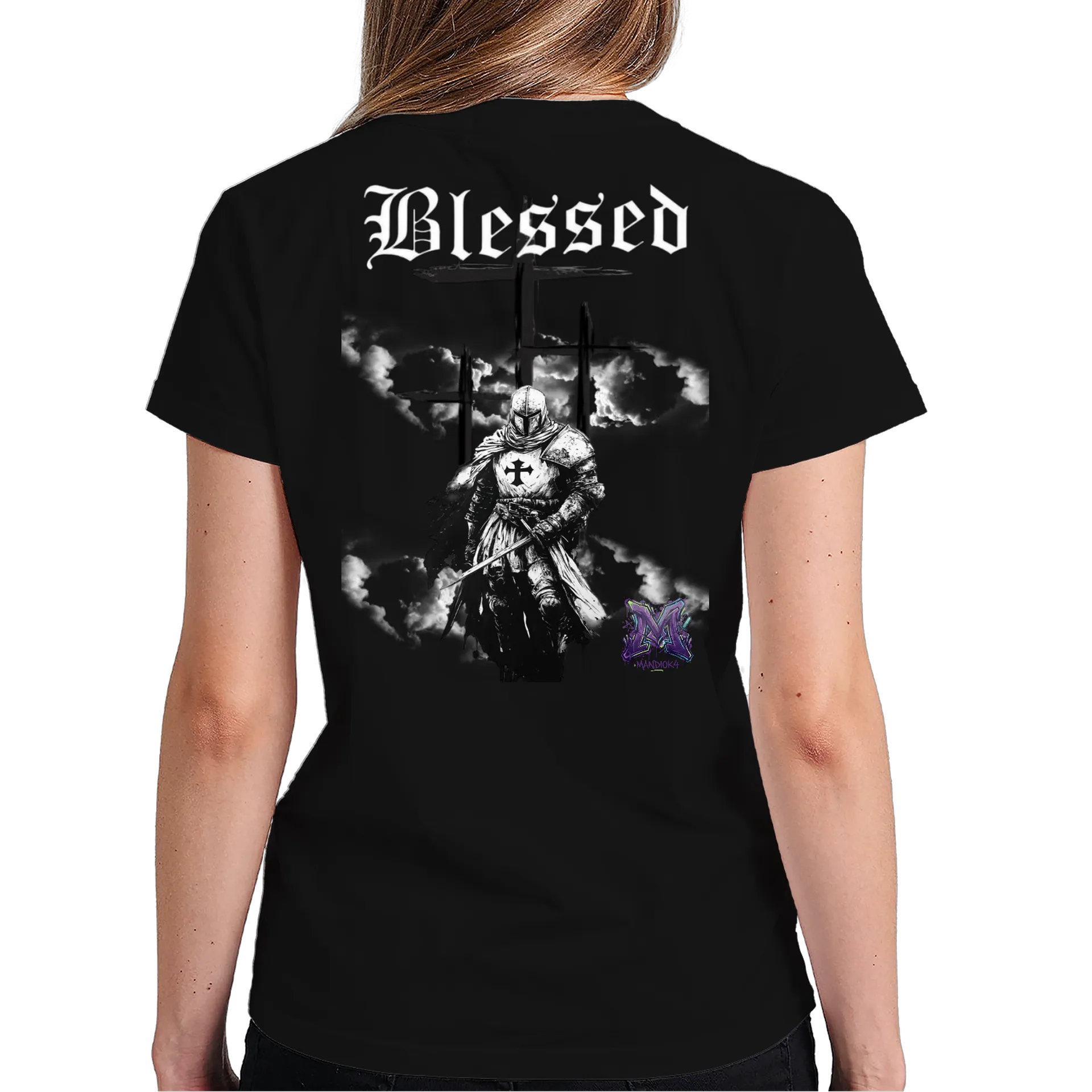 Camiseta BLESSED MEDIEVAL de MANDIOK4 — imagem 5 de 6