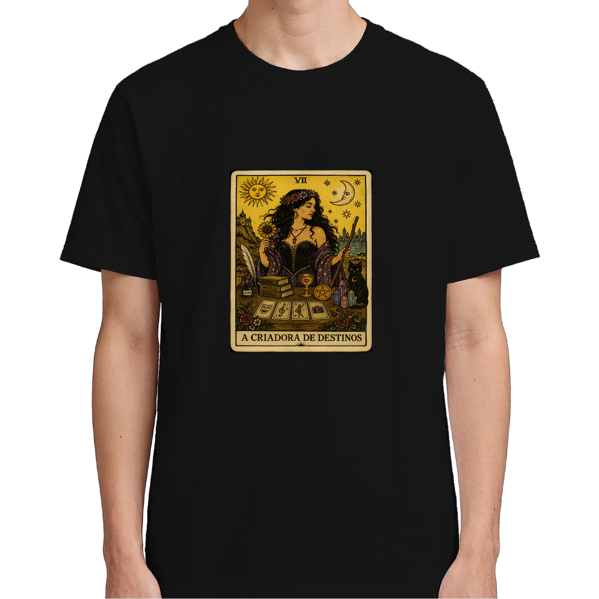 Camiseta A Criadora de Destinos 100% Algodão - Imagem 4