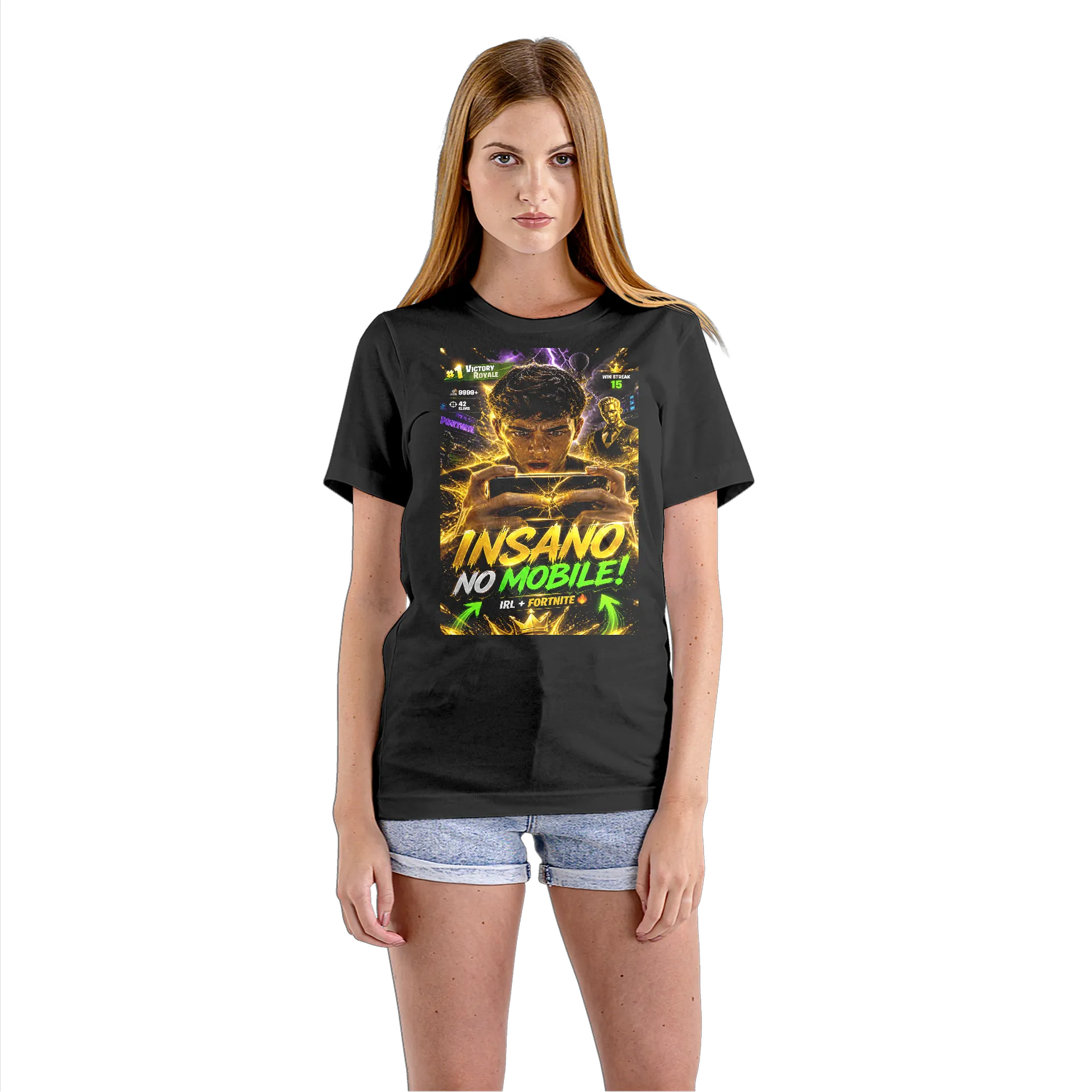 Camiseta Babylook Personalizada 100% Algodão - Imagem 3