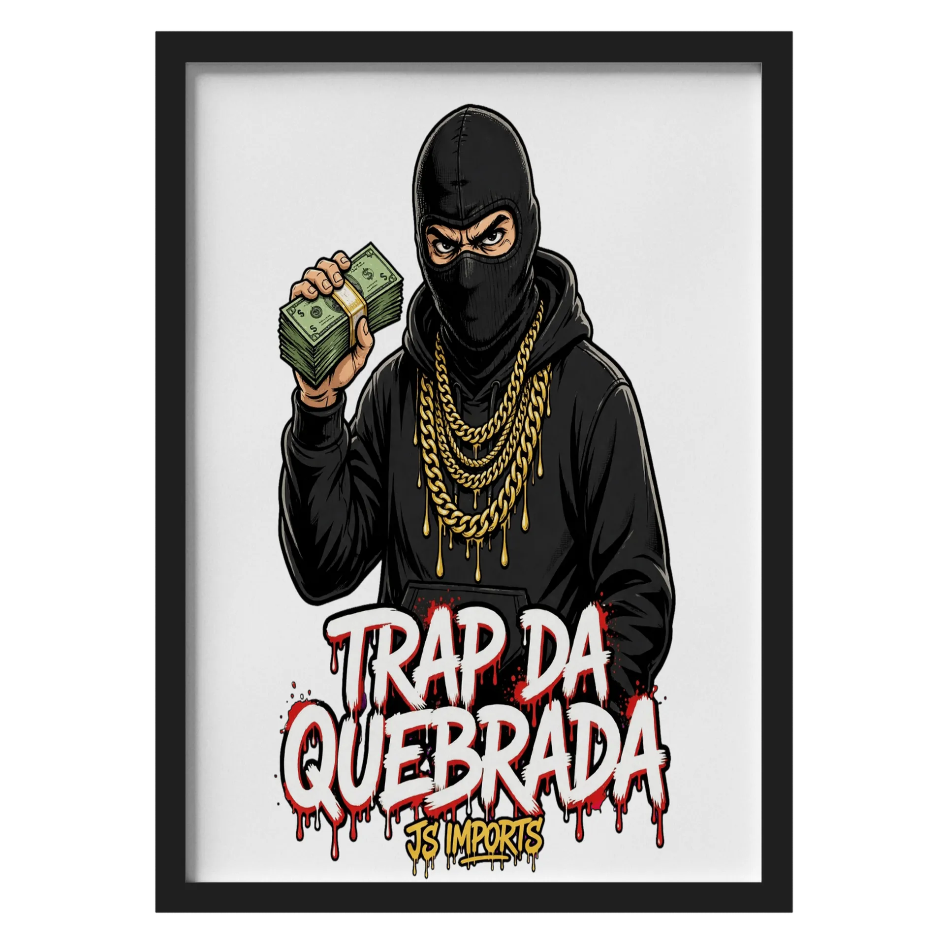 Quadro A3 personalizado Com Vidro - Imagem 1