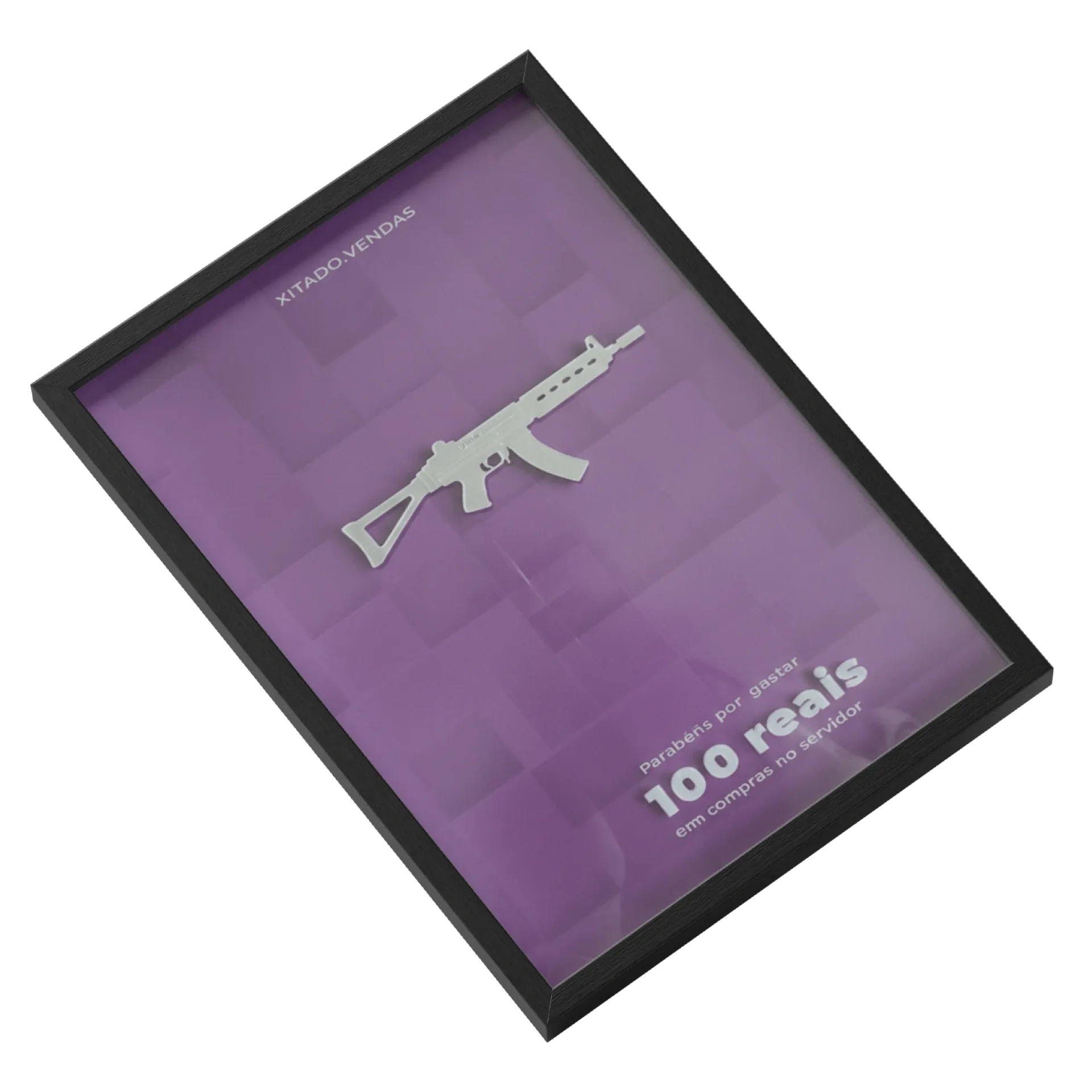 Placa de 100$ reais do xitado.vendas - Imagem 2