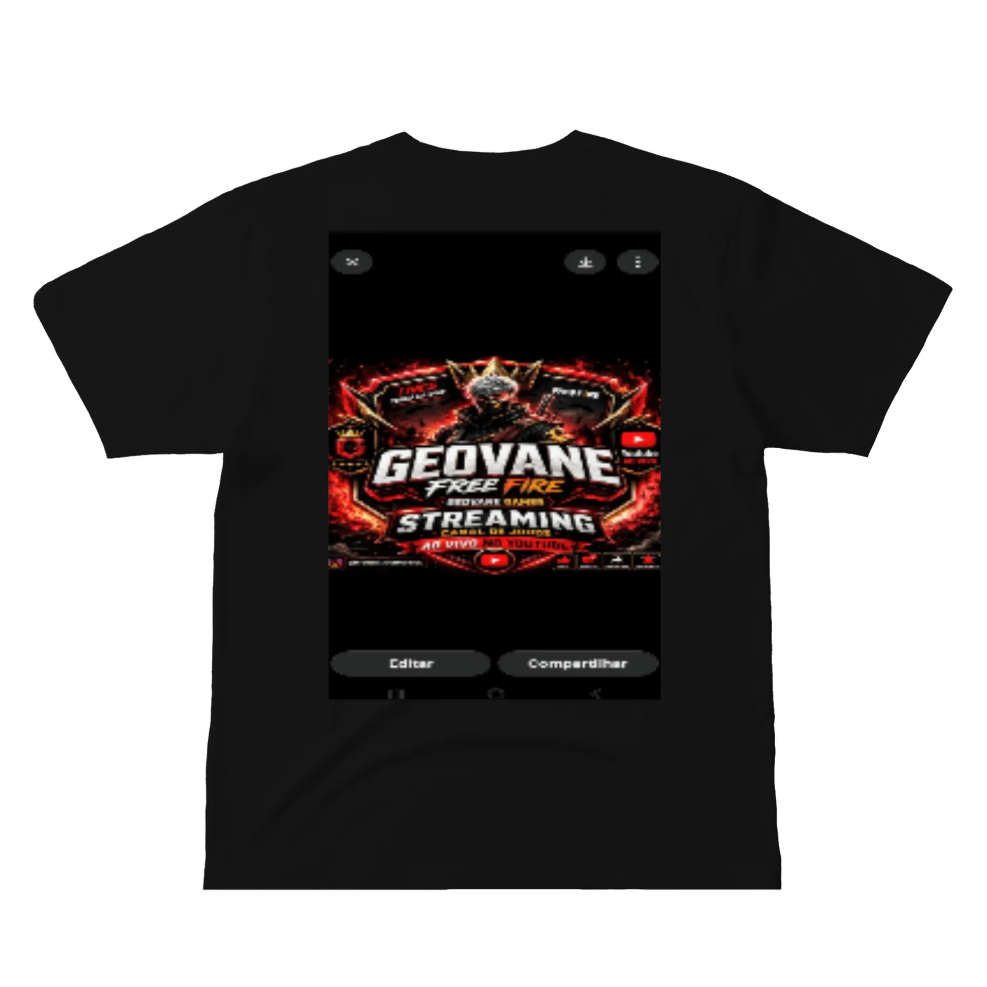 Camiseta personalizada de @vovôyoutube 
