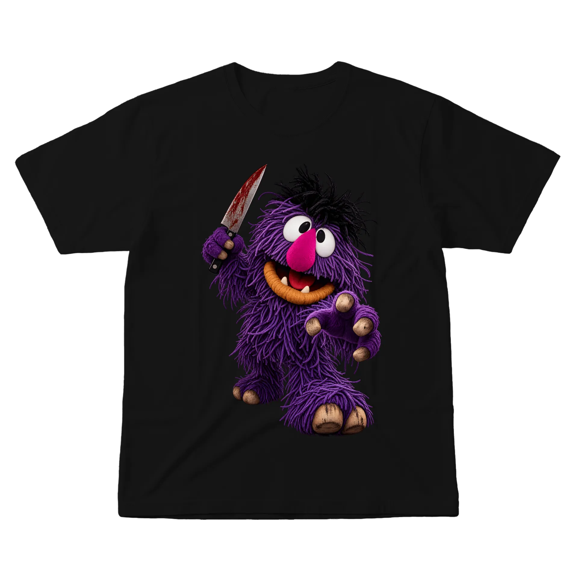 Camiseta da Gargalhada Fatal do Mau - Imagem 1