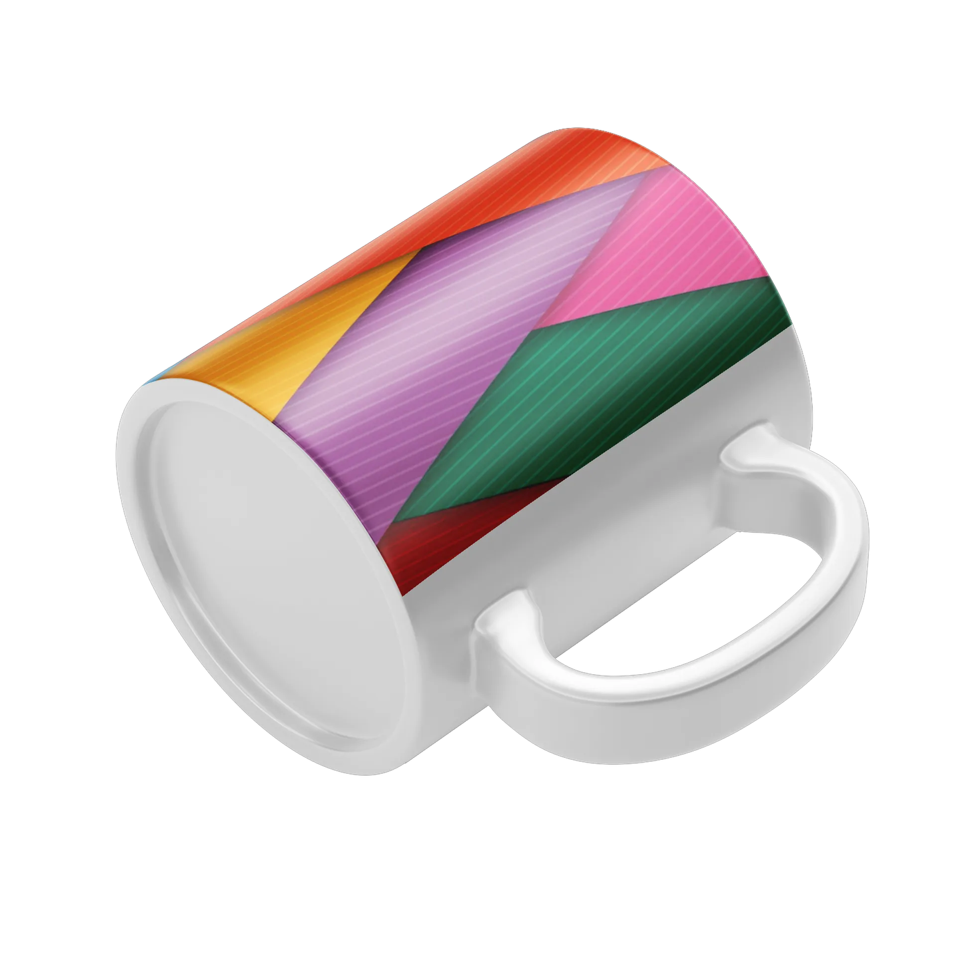 Caneca Porcelana Estampa Personalizada 325ml - Imagem 4