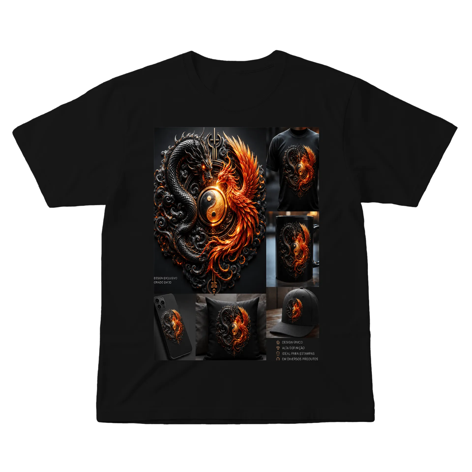 Camiseta personalizada de Deniogomes — imagem 1 de 6
