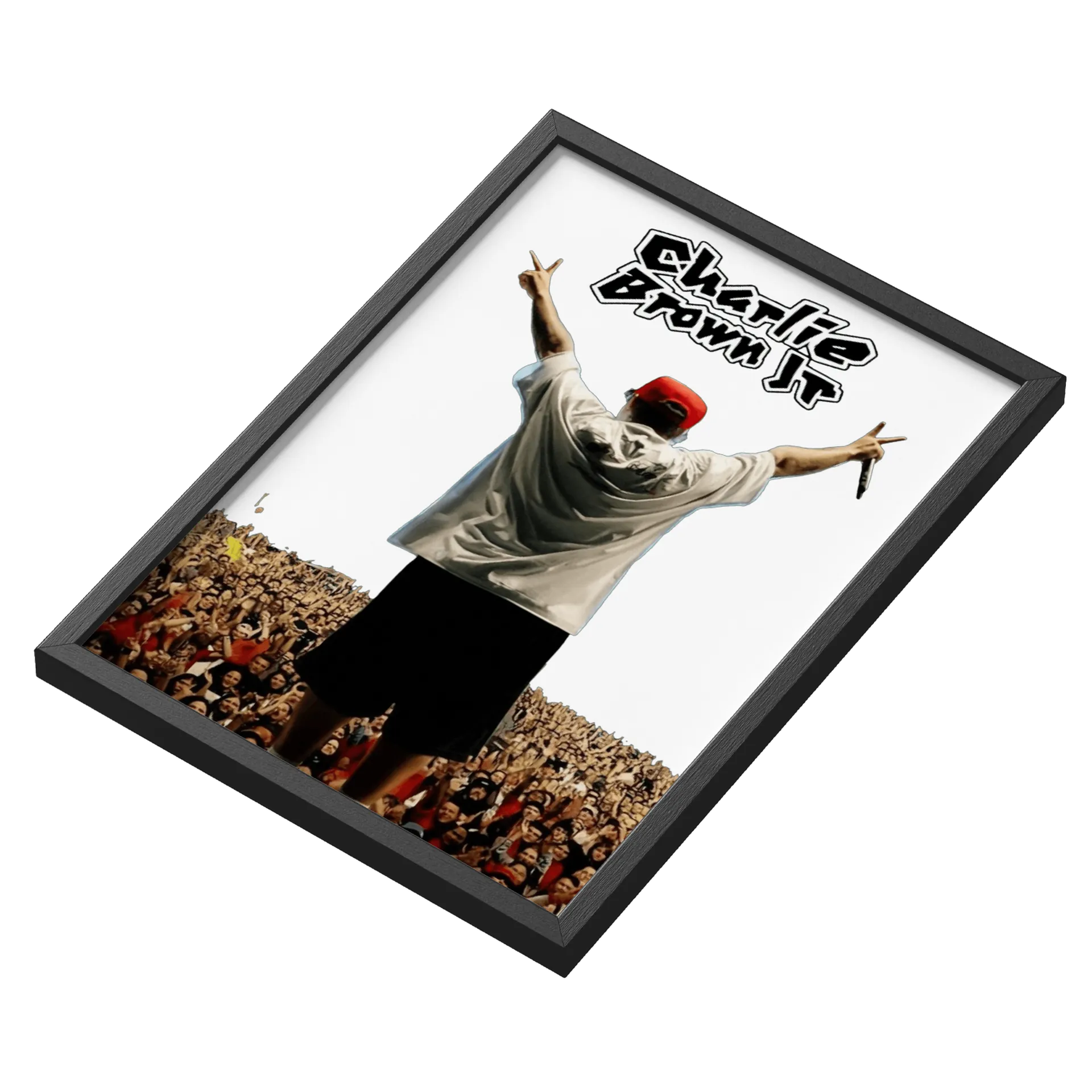 Quadro Charlie Brown Jr A3 com Vidro de MadsonStore — imagem 3 de 3