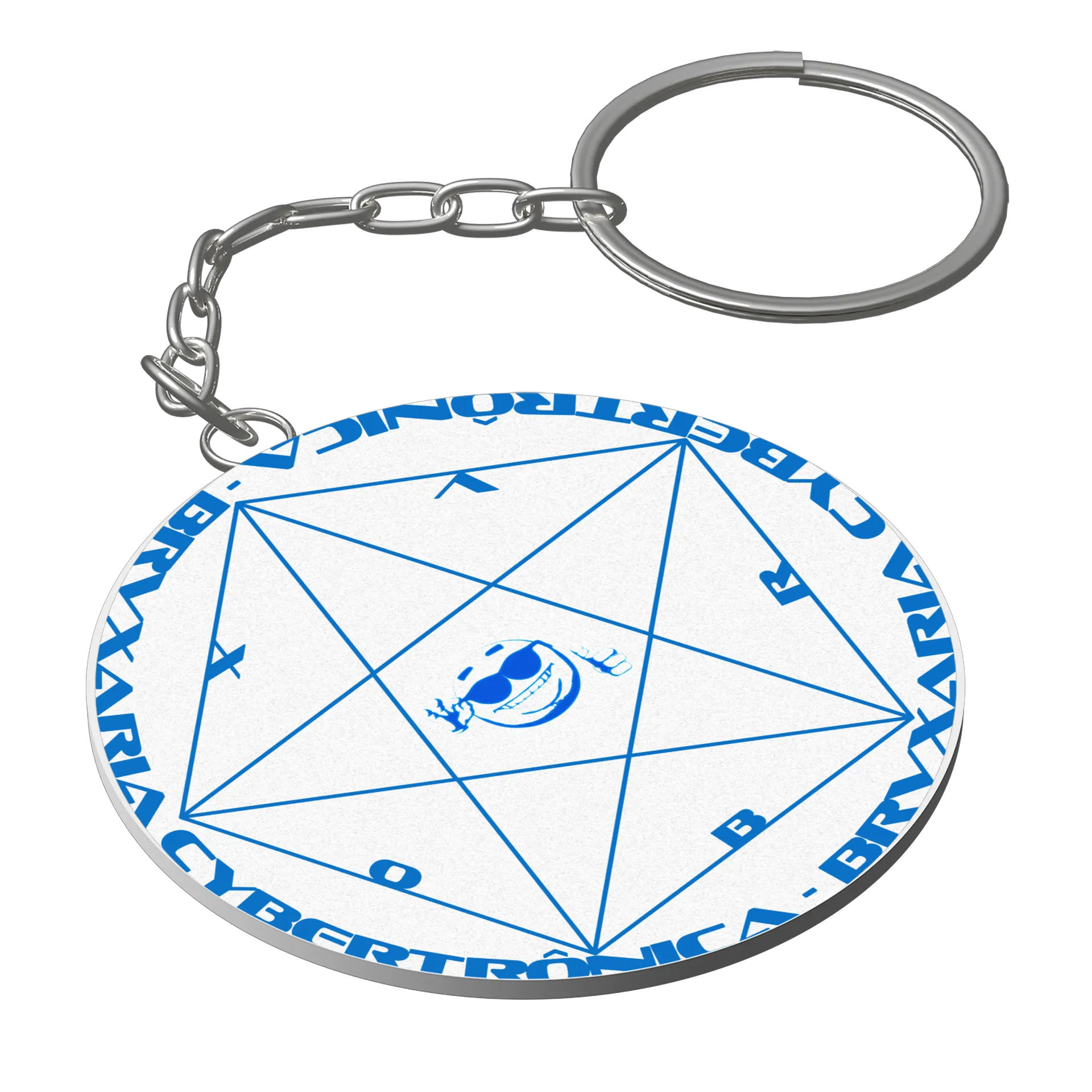 Chaveiro BRVXARIA CYBETRÔNICA Vol.1 de BRVXO — imagem 1 de 3