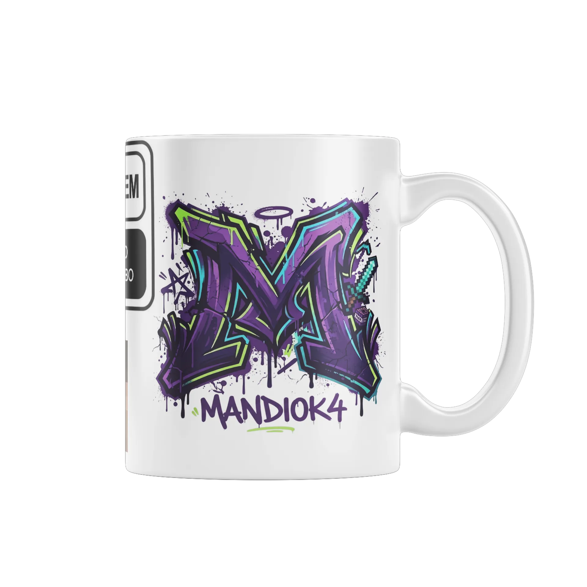Caneca muito zoada kakakaa de MANDIOK4 — imagem 1 de 4