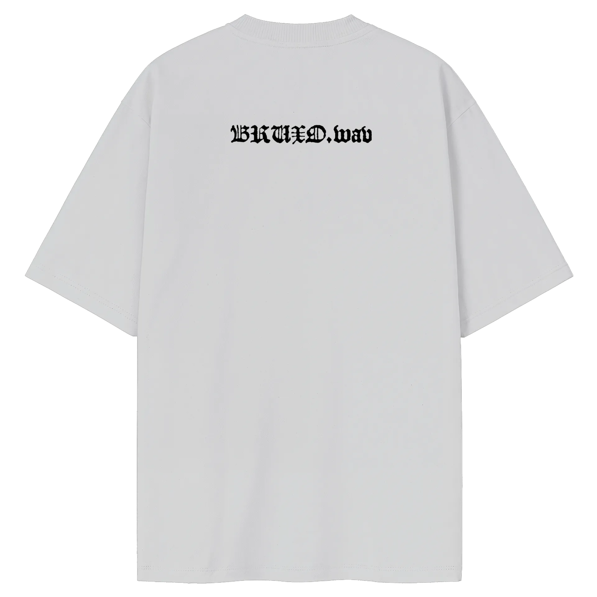 Oversized Sorrizo Ronaldo Branca (Estampa Branca) de BRVXO — imagem 2 de 6