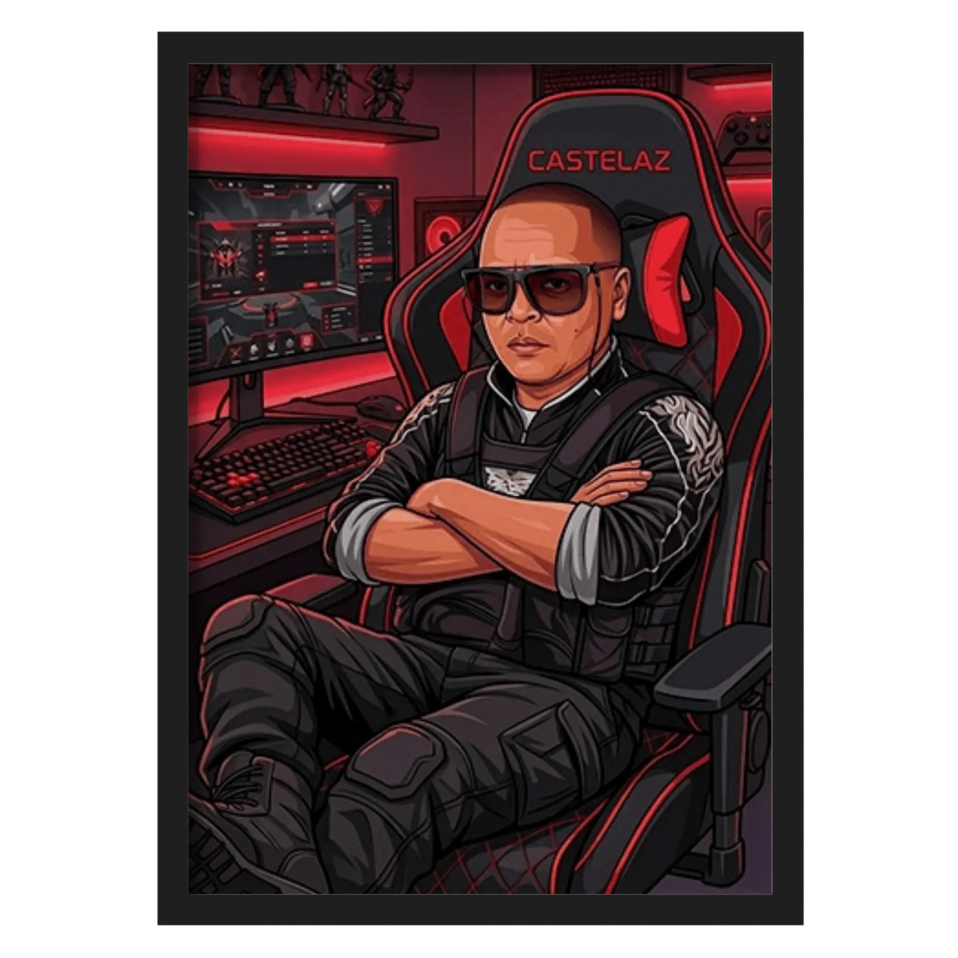 Quadro A3 personalizado - Imagem 1