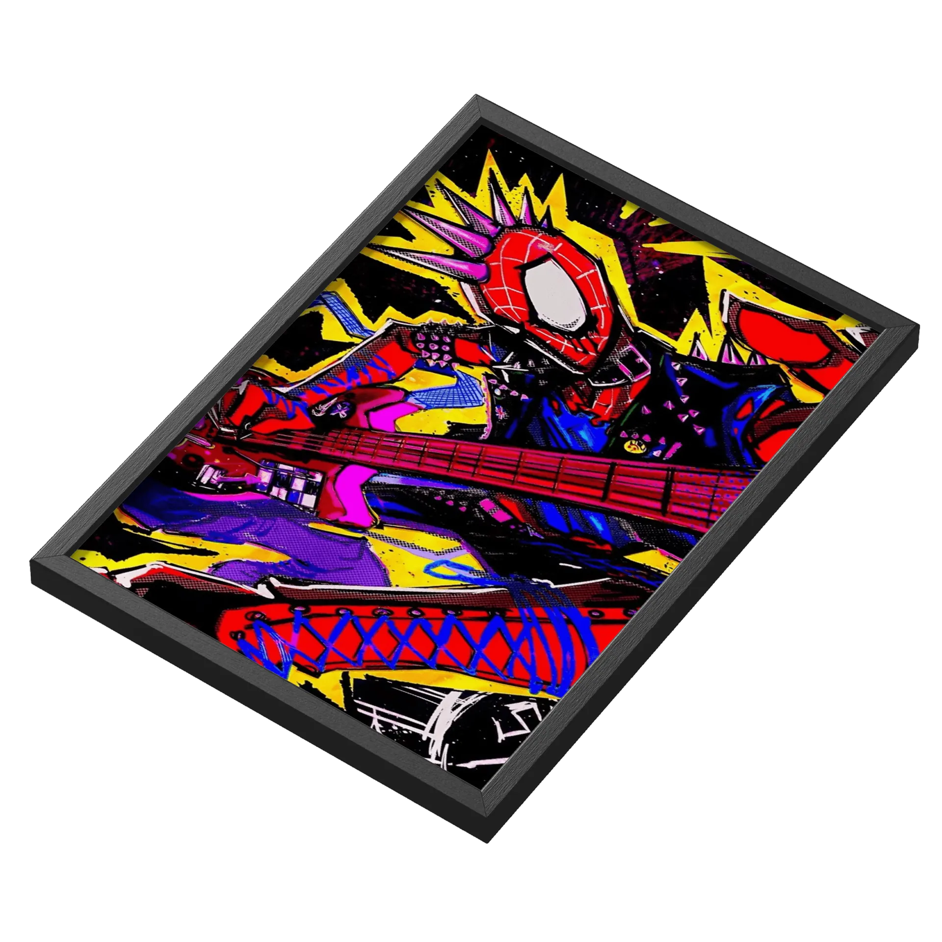 Quadro Homem Aranha Phonk A3 com Vidro MDF e Vidro de Morpheus_ofc — imagem 3 de 3