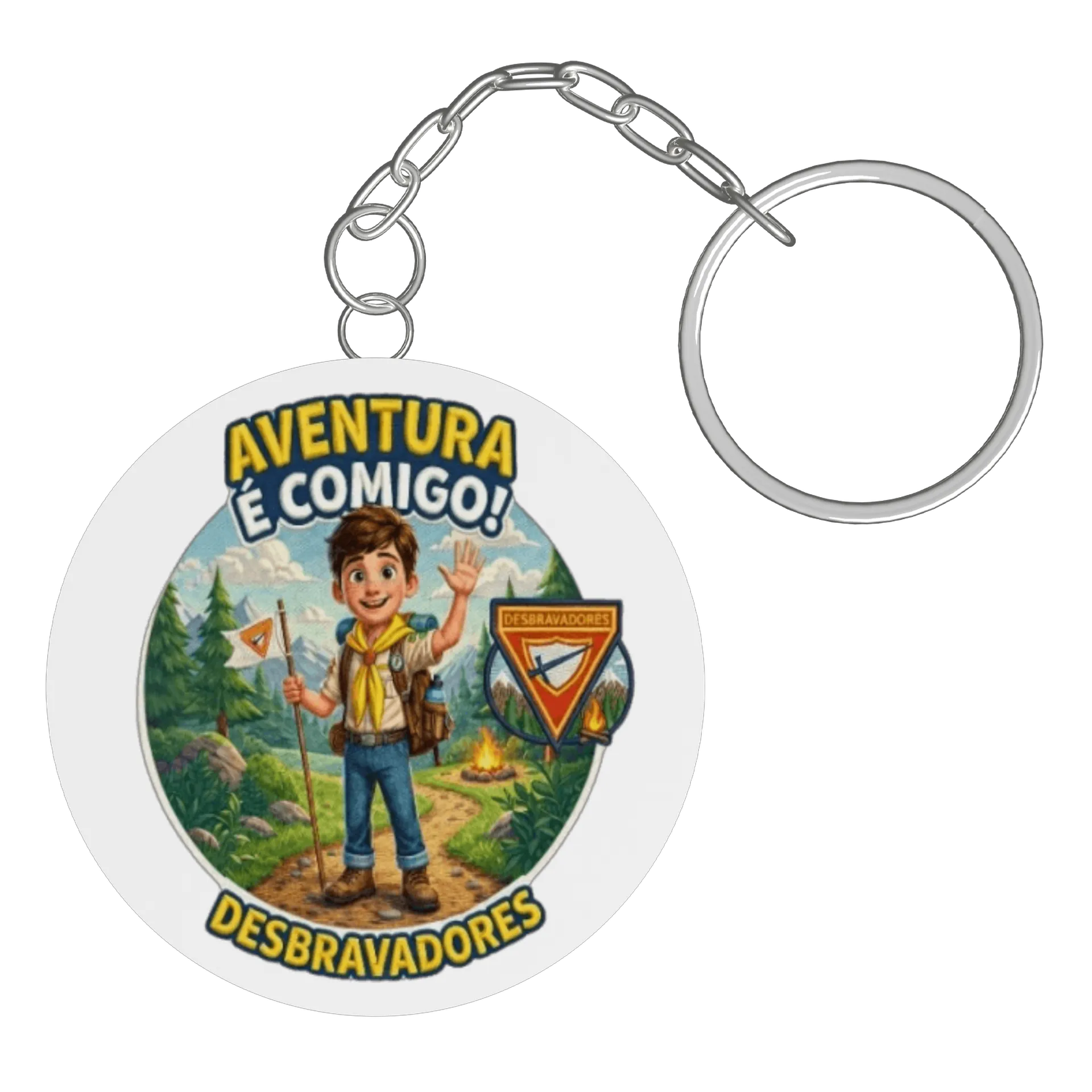 Chaveiro aventura dbv personalizado - Imagem 3