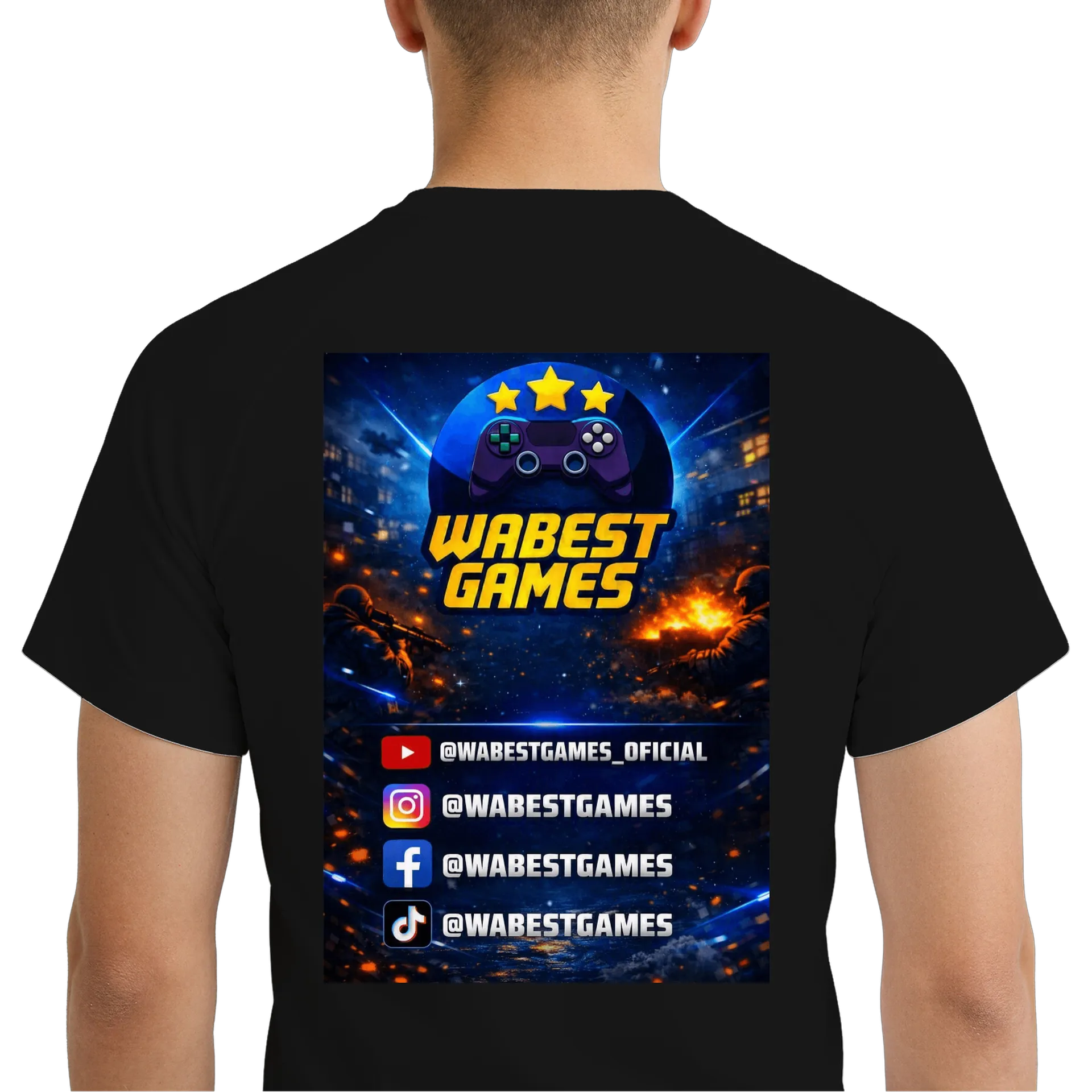 Camiseta Dry Fit WABest Games 100% Poliéster - Imagem 6