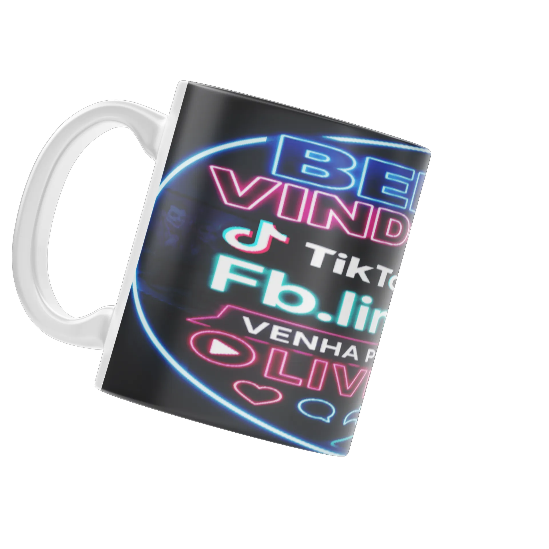 Caneca personalizada de FBLins