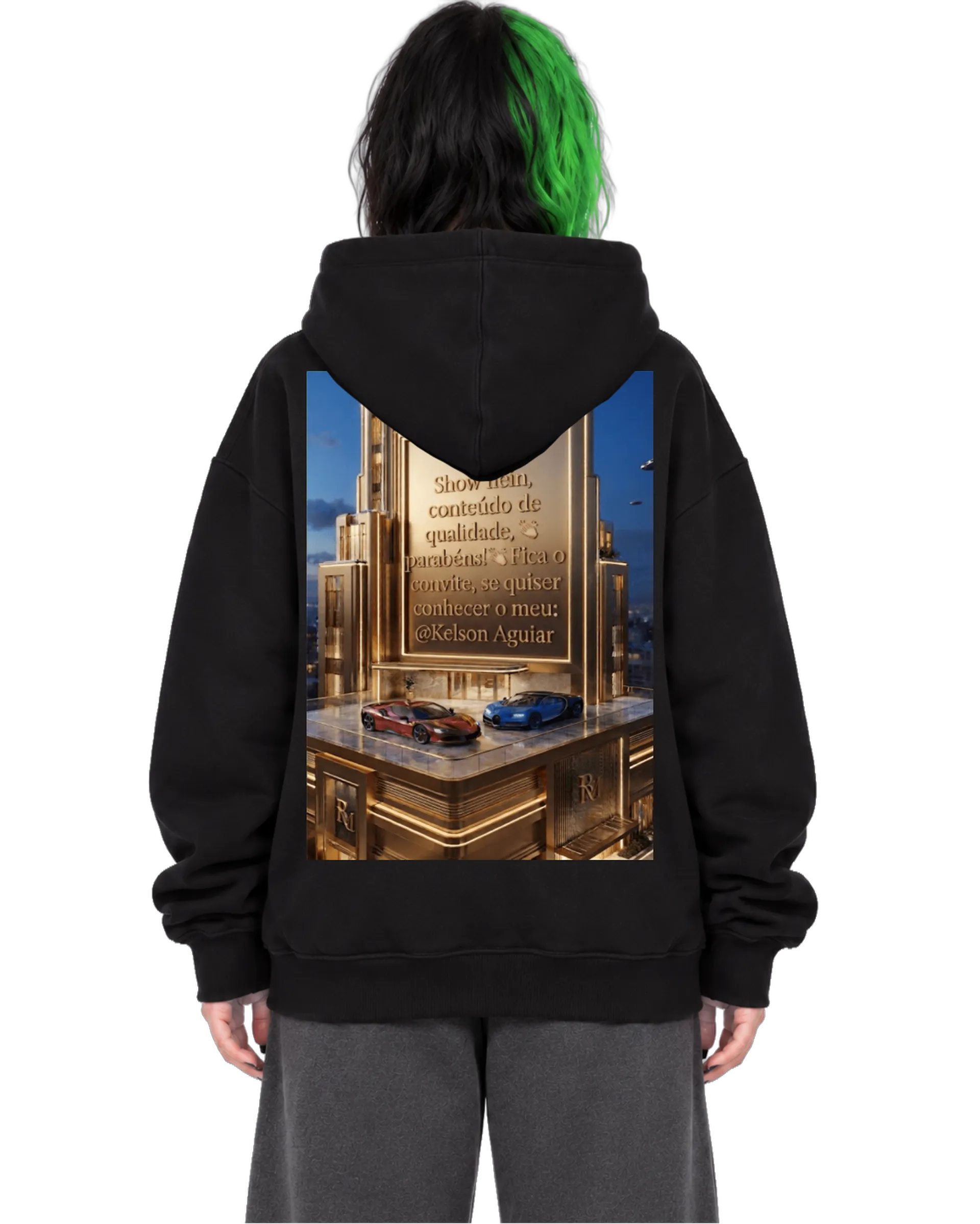 Blusa de moletom personalizada - Imagem 2