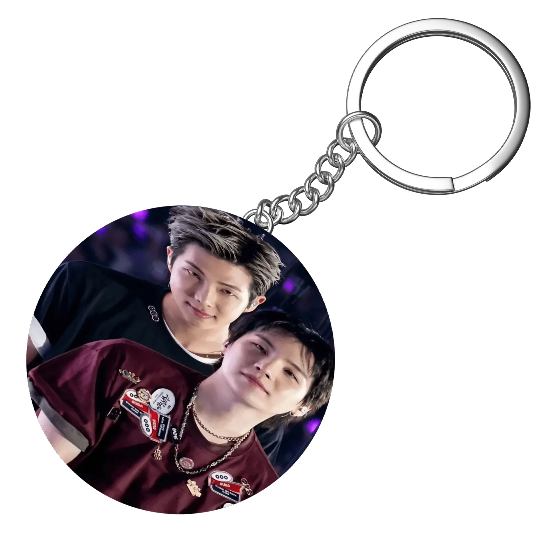 Chaveiro personalizado RM e suga BTS  de jaquelinevitoria765 — imagem 3 de 3