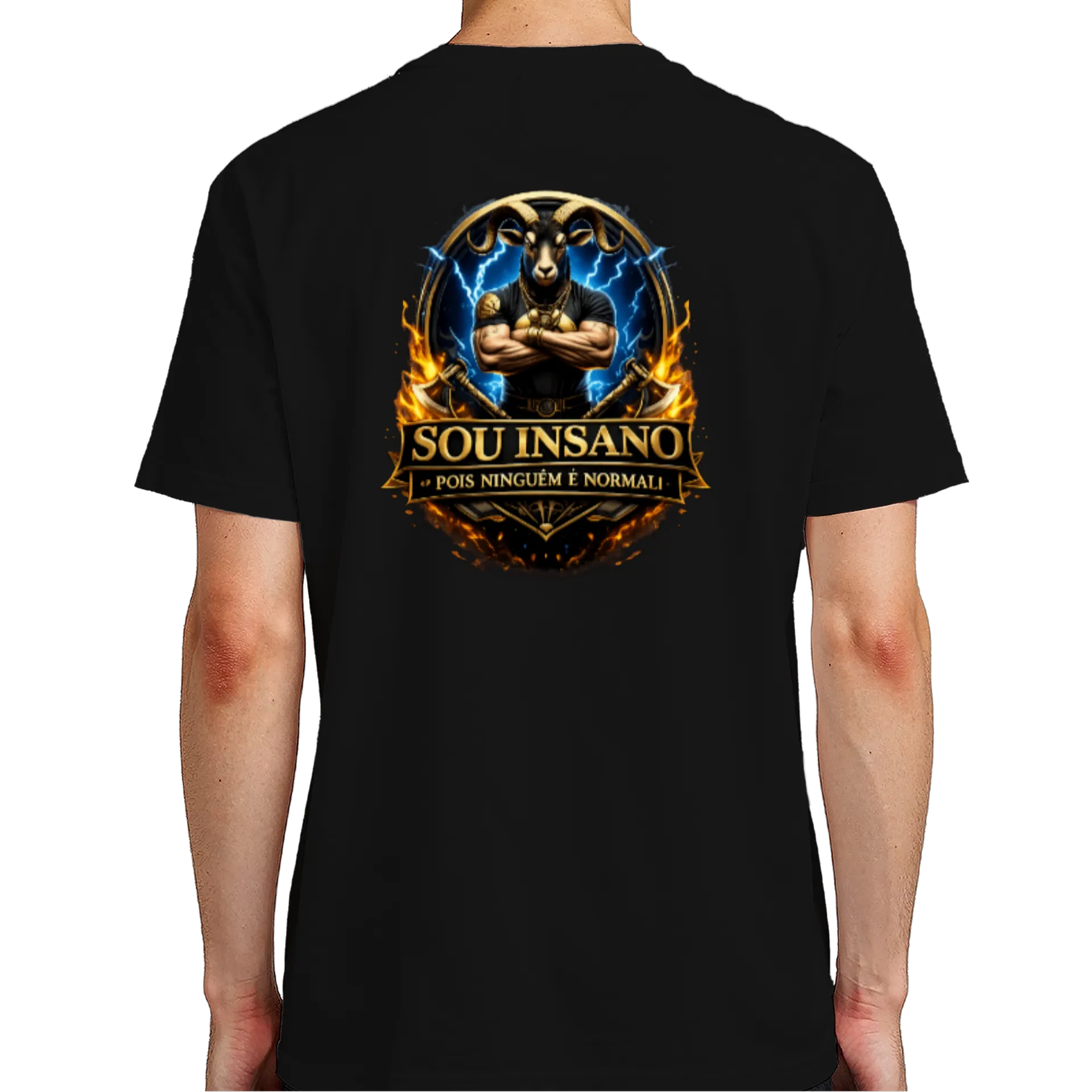 Camiseta Alg. Sou Insano - Imagem 7